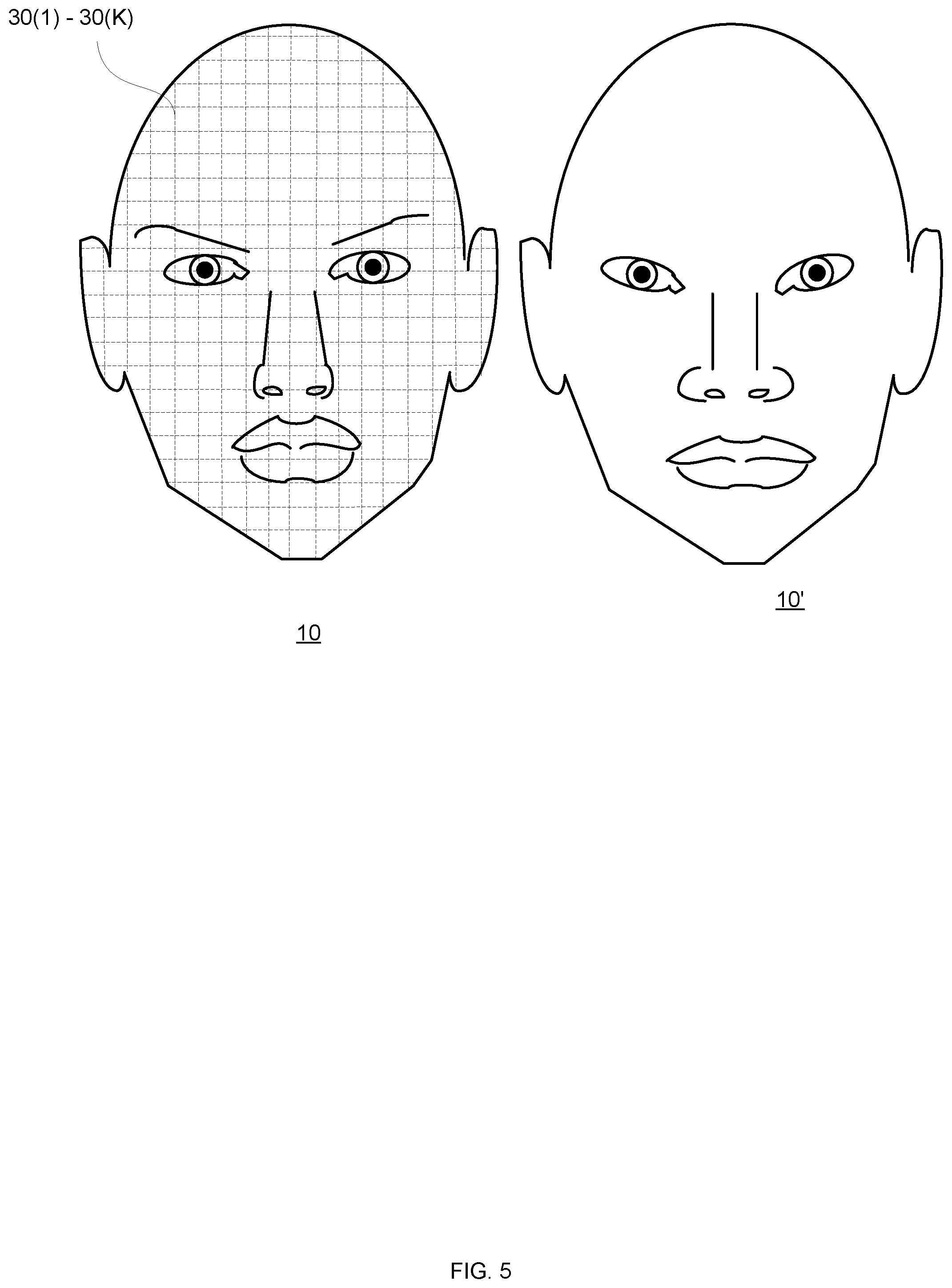 Patent US12347230 Figure 5 – High resolution face matching