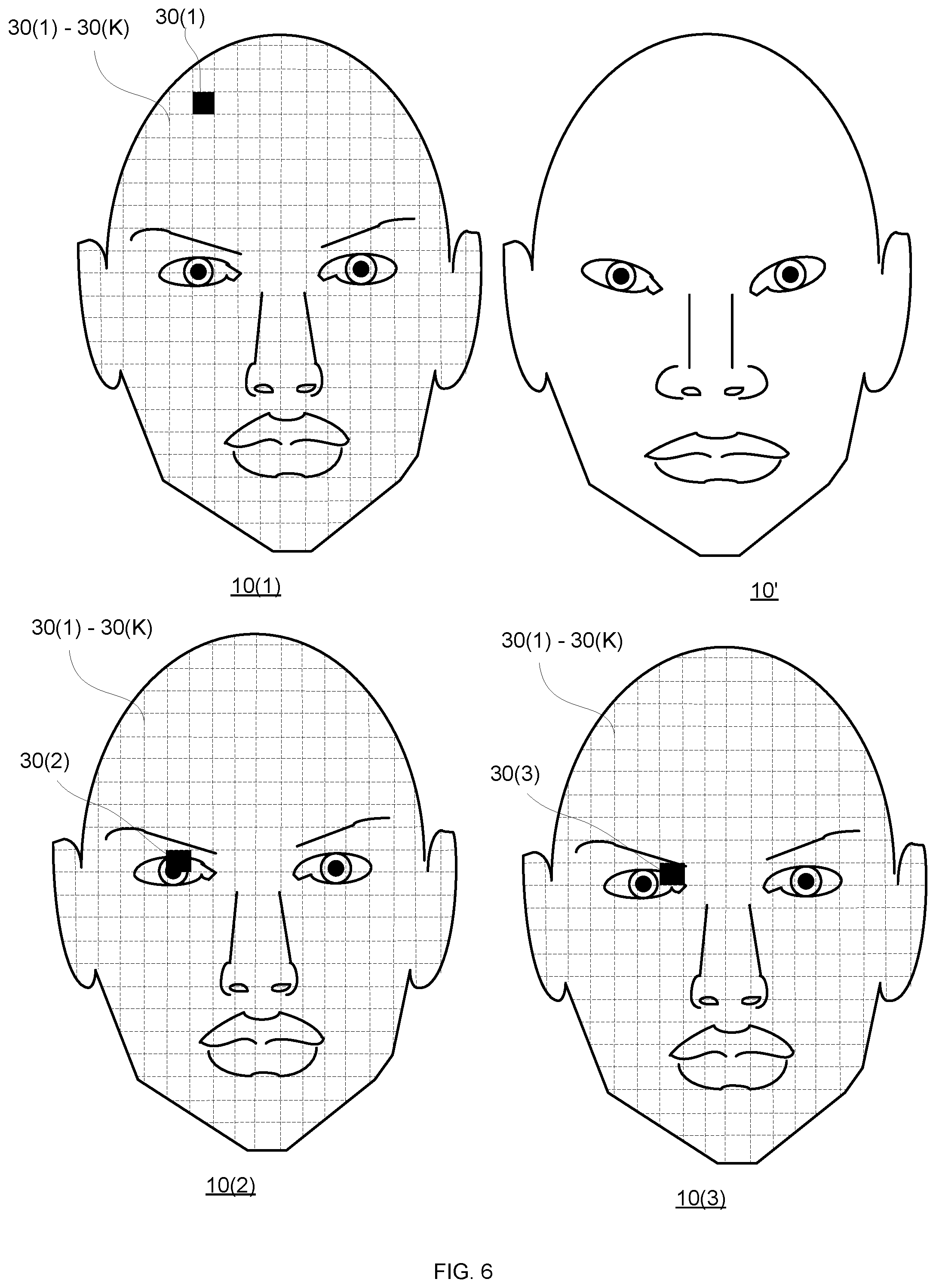 Patent US12347230 Figure 6 – High resolution face matching