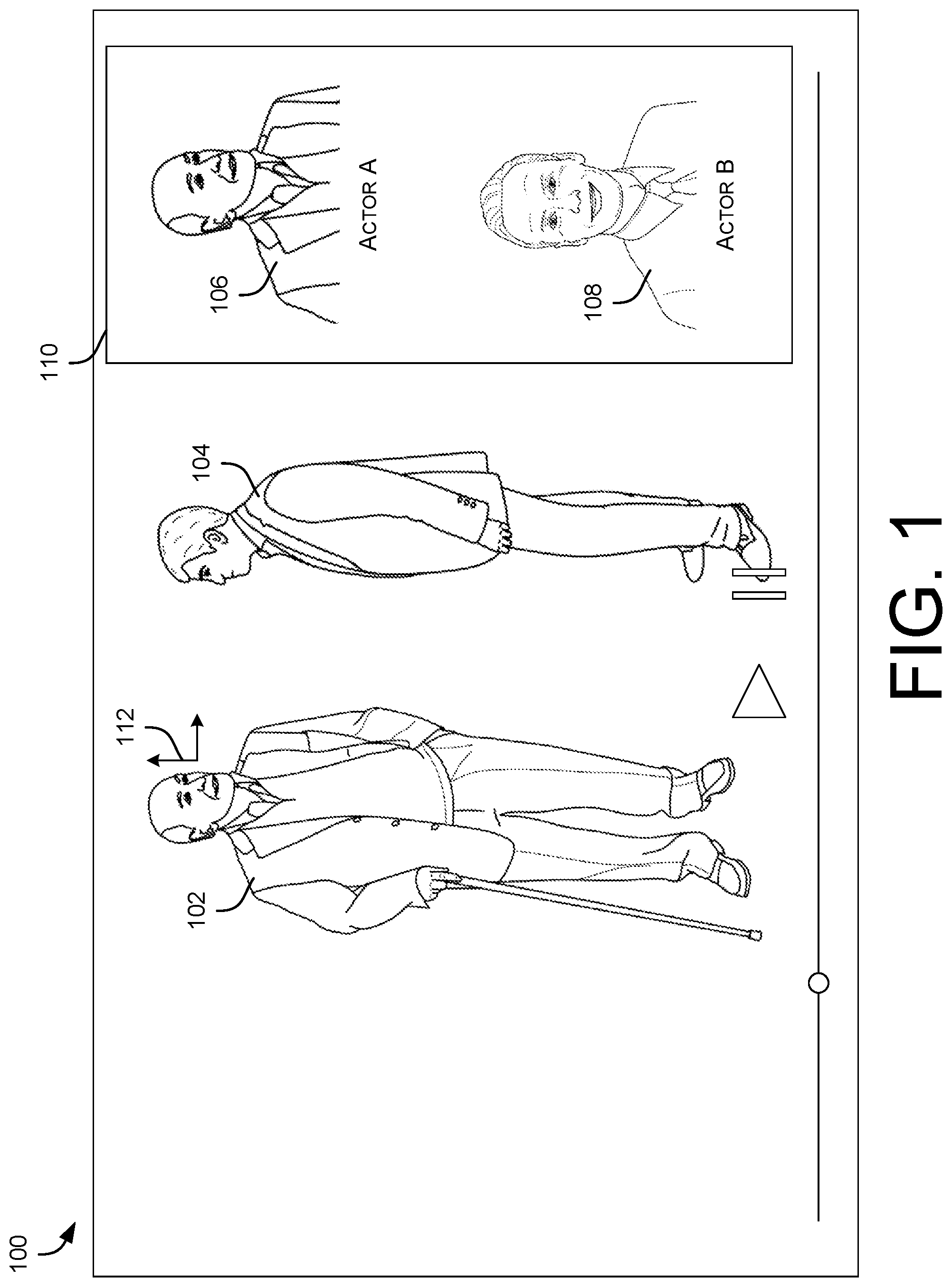 Patent US12347231 Figure 1 – Headshot extraction and curation