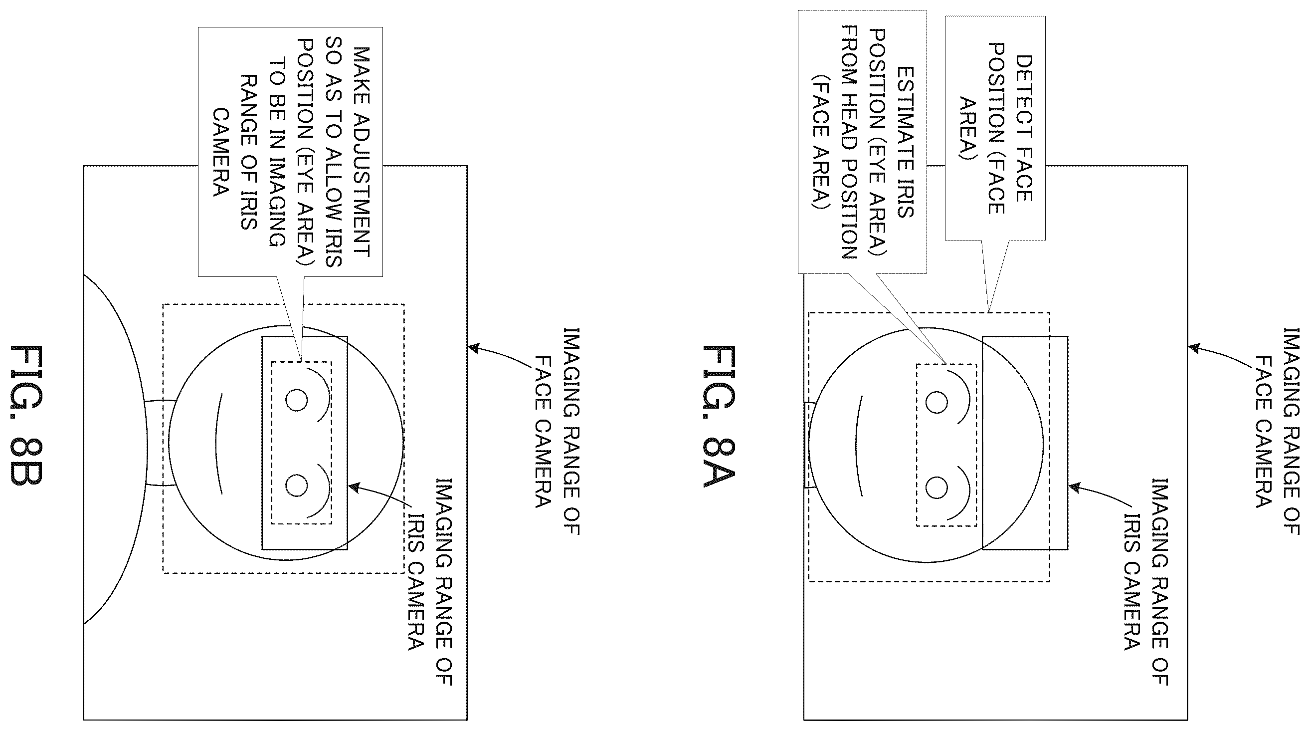 Patent US12347232 Figure 8 – Imaging apparatus for authentication and authentication system
