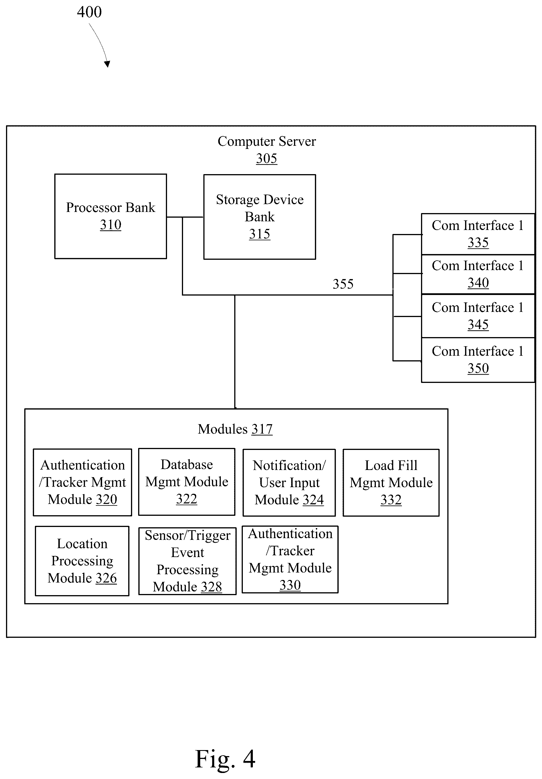 Patent US12347248 Figure 4 – Load management using ranging