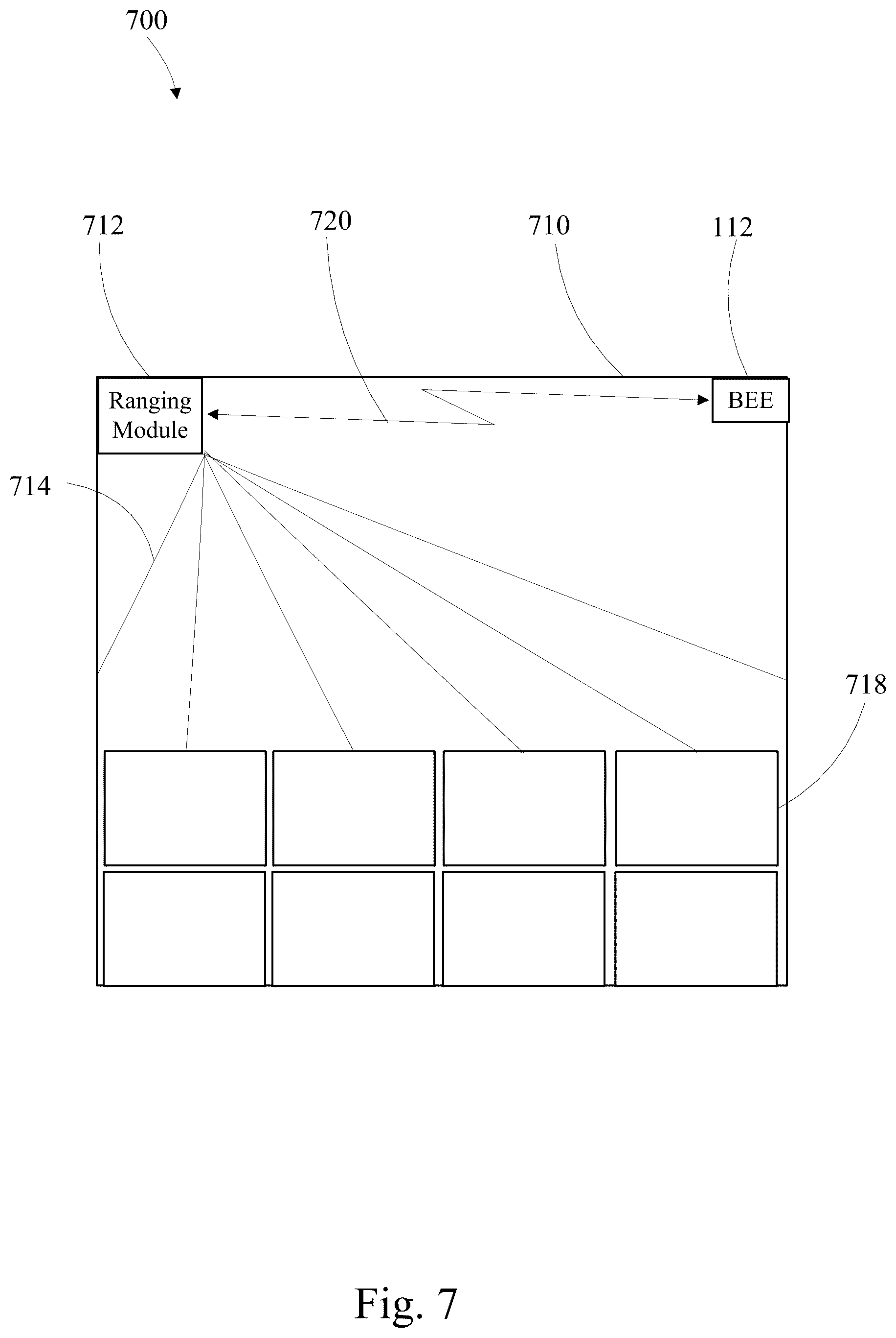 Patent US12347248 Figure 7 – Load management using ranging