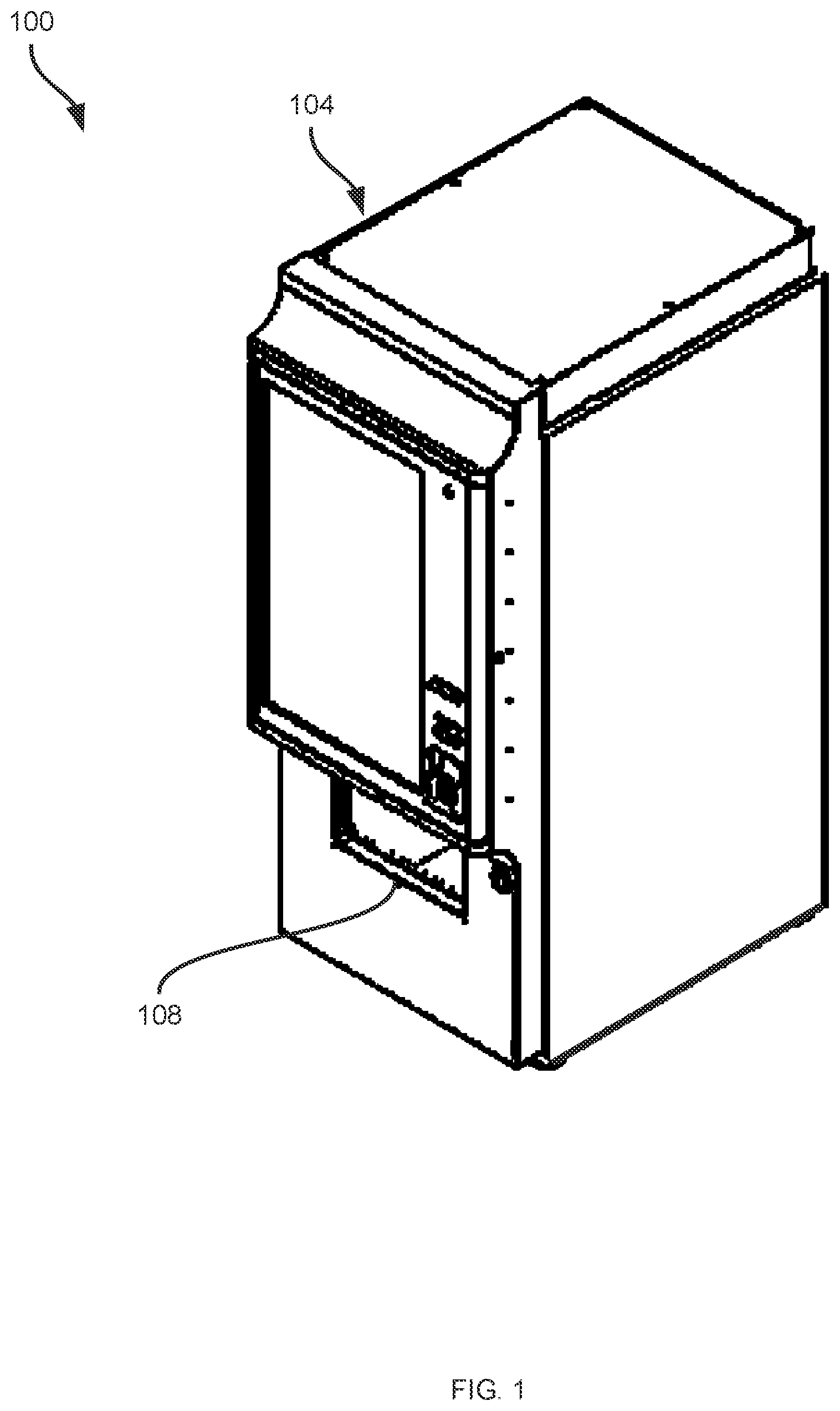 Patent US12347258 Figure 1 – Automatic asset management system