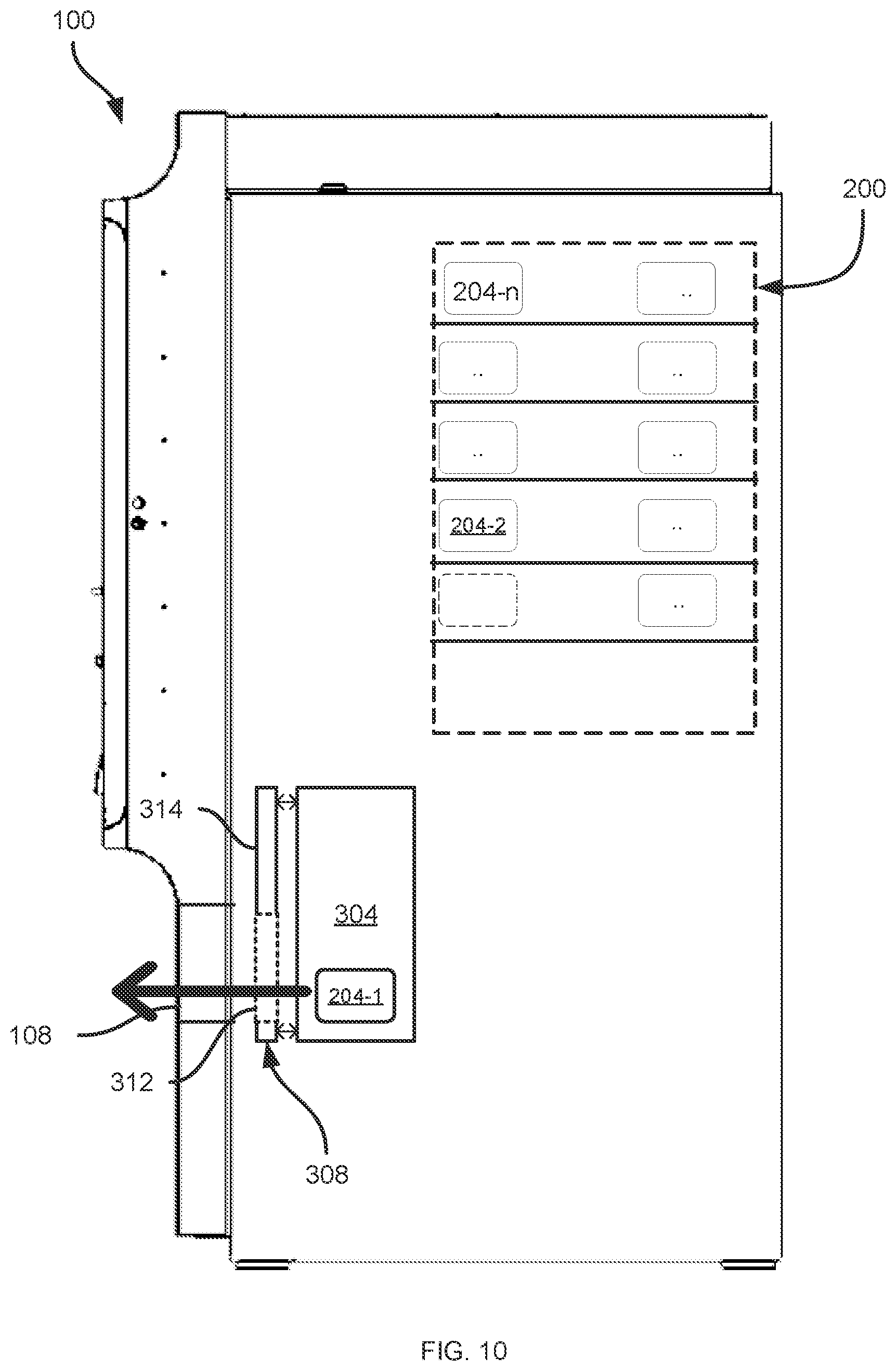 Patent US12347258 Figure 10 – Automatic asset management system