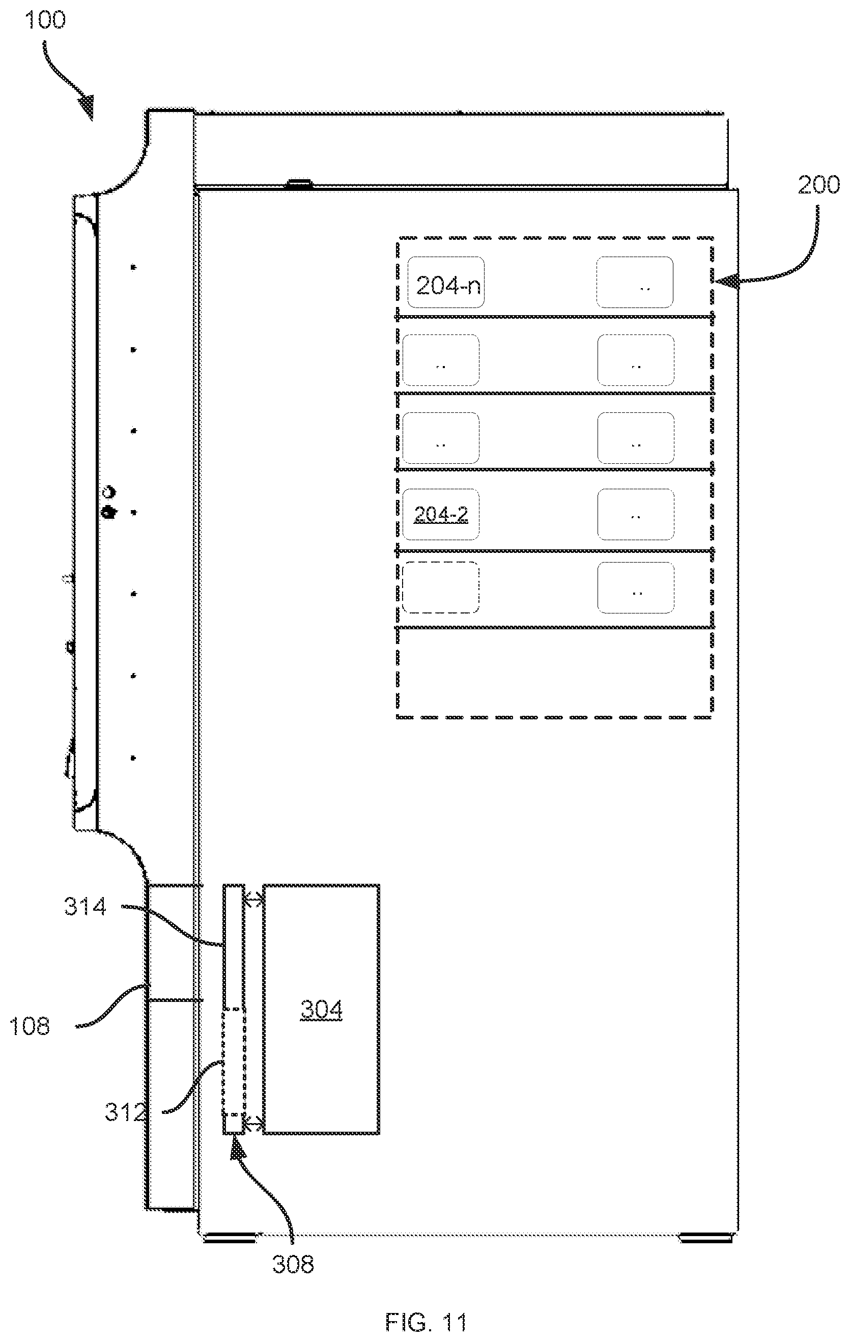 Patent US12347258 Figure 11 – Automatic asset management system