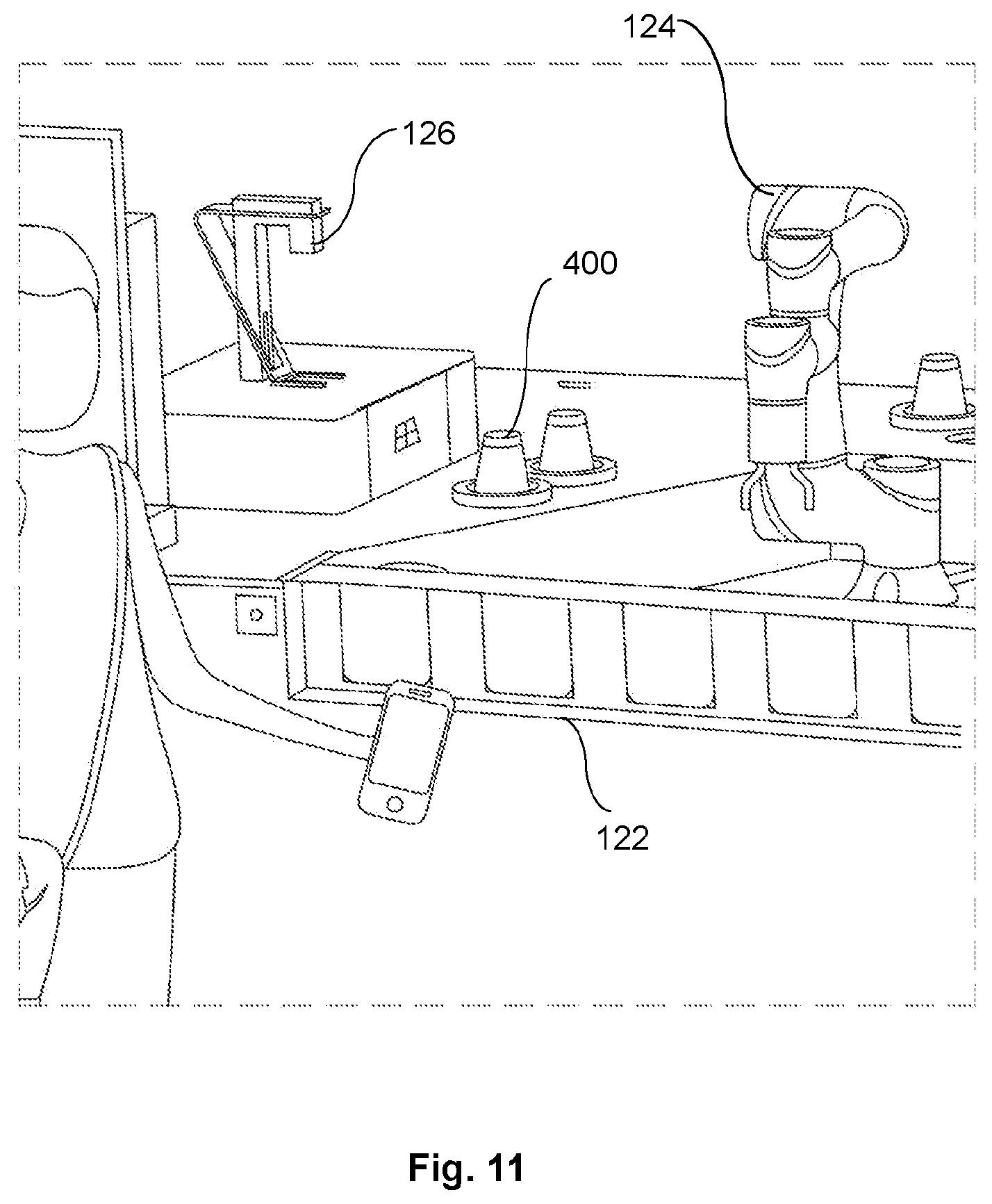 Patent US12347259 Figure 11 – Automatic beverage vending machine