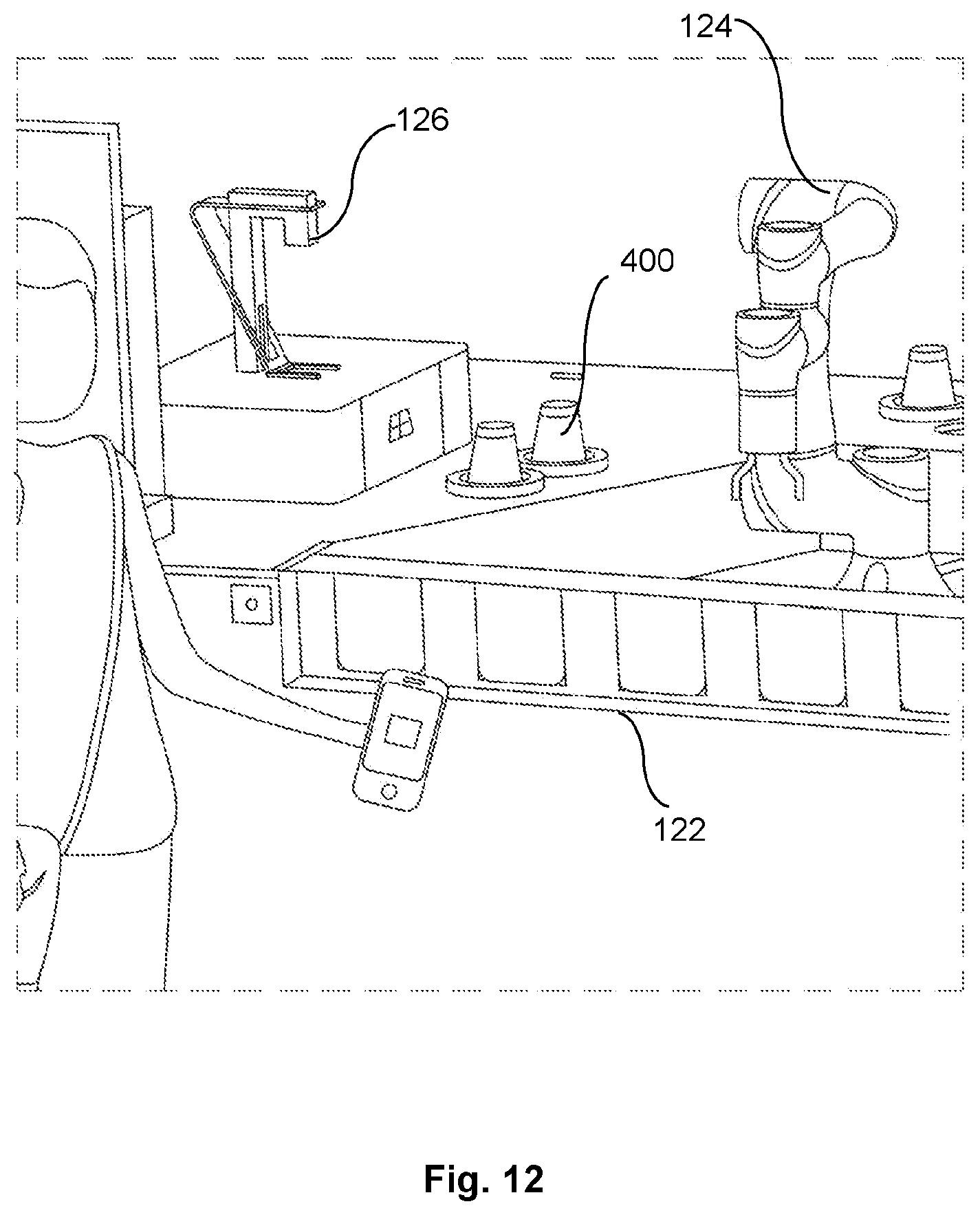 Patent US12347259 Figure 12 – Automatic beverage vending machine
