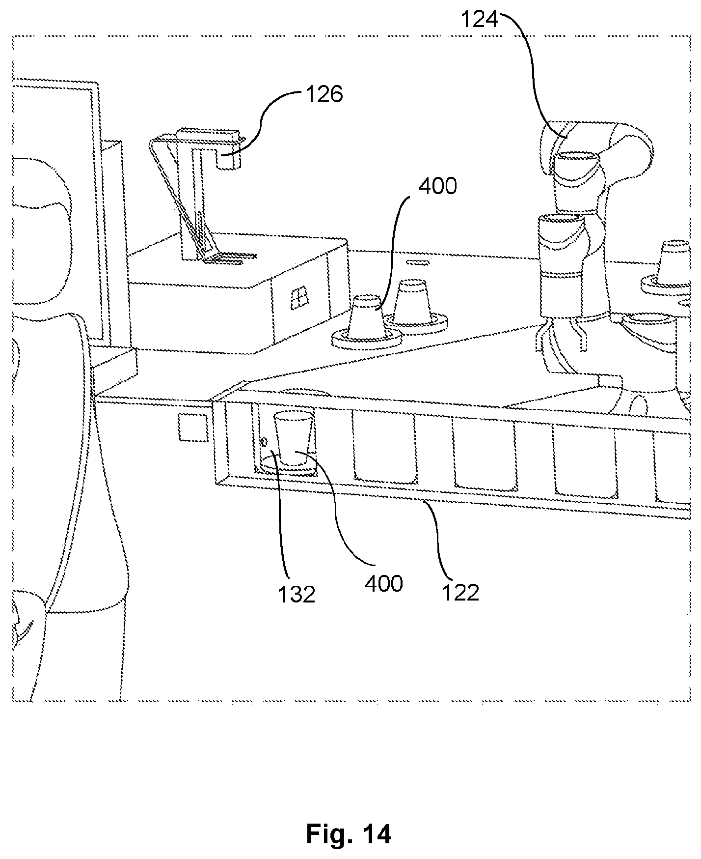 Patent US12347259 Figure 14 – Automatic beverage vending machine