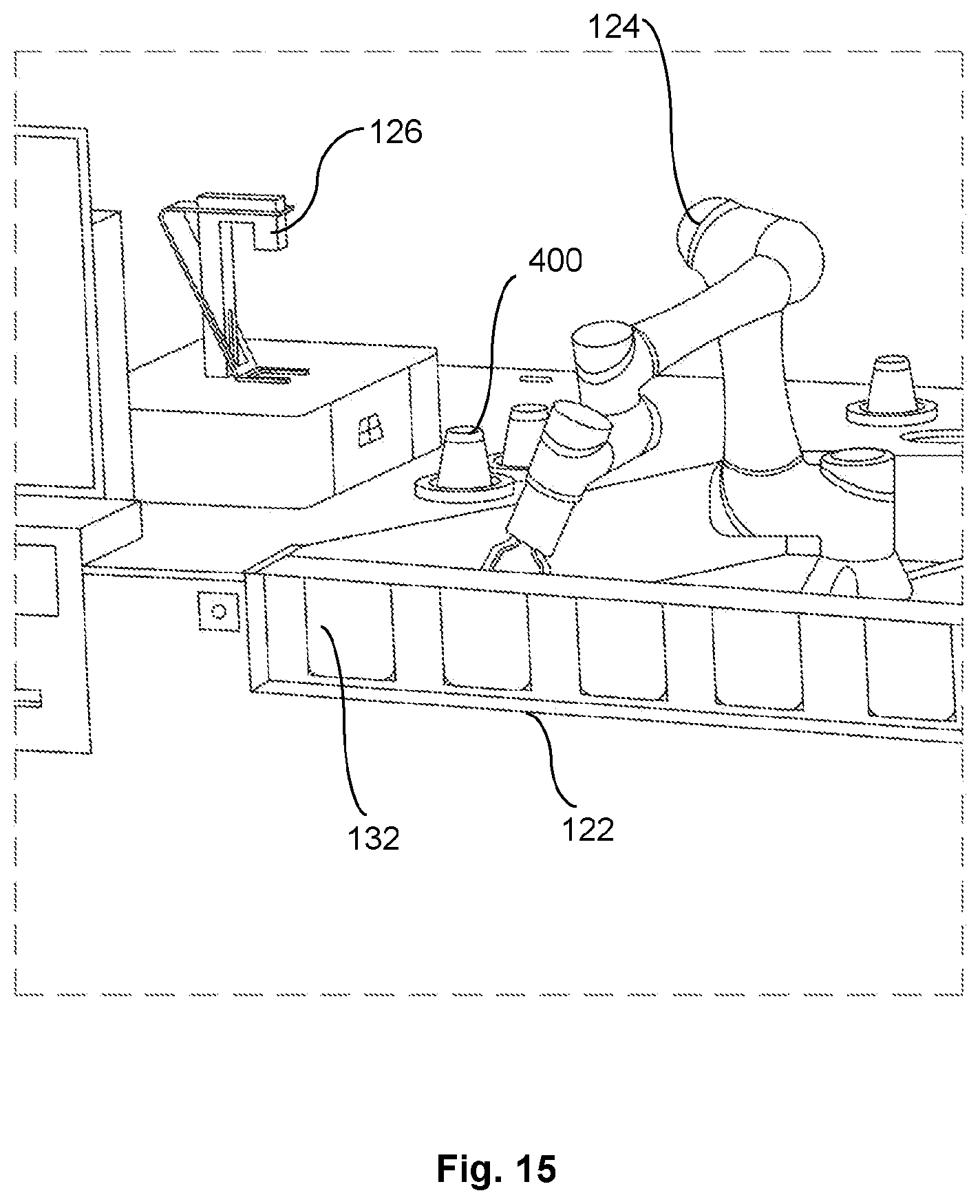 Patent US12347259 Figure 15 – Automatic beverage vending machine