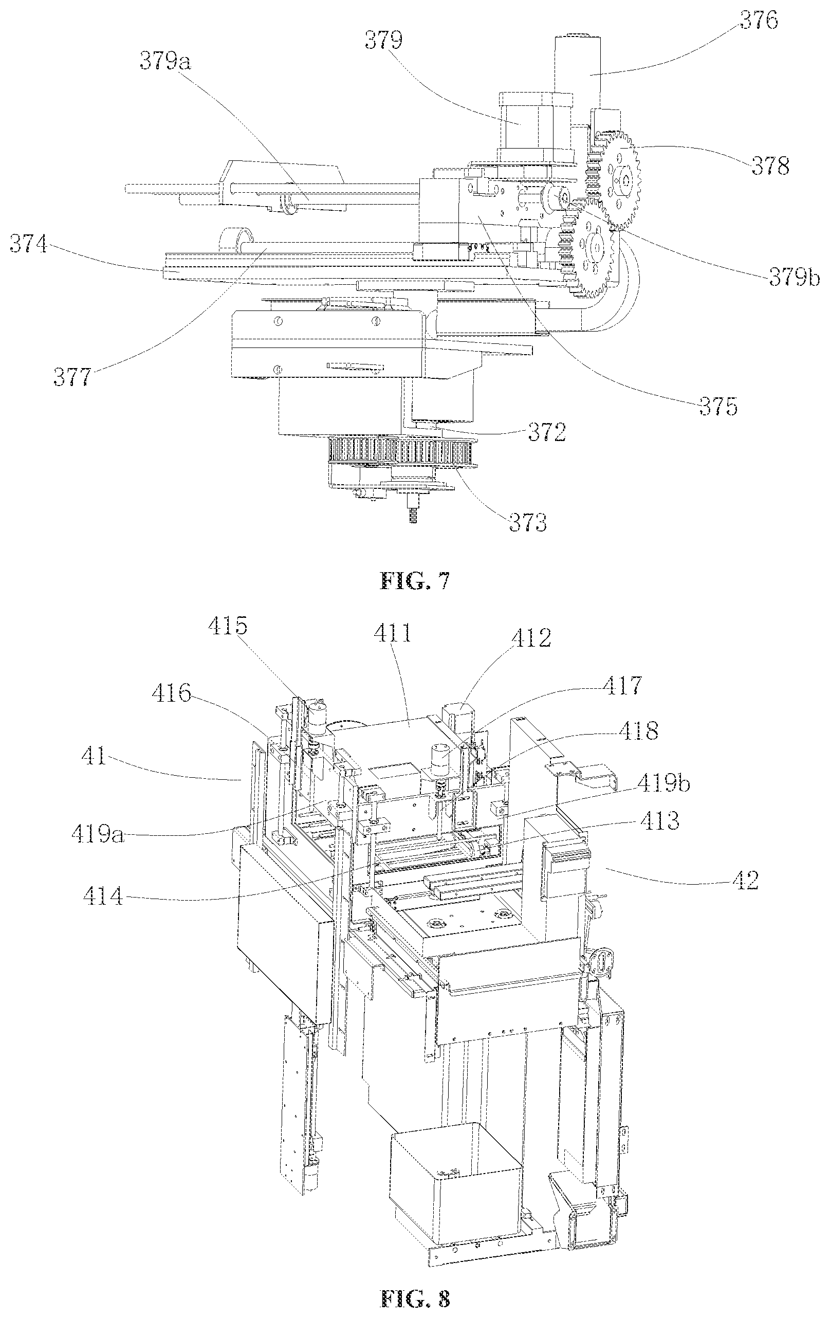 Patent US12347261 Figure 4 – Conveying device, pizza vending machine, and automatic pizza selling system