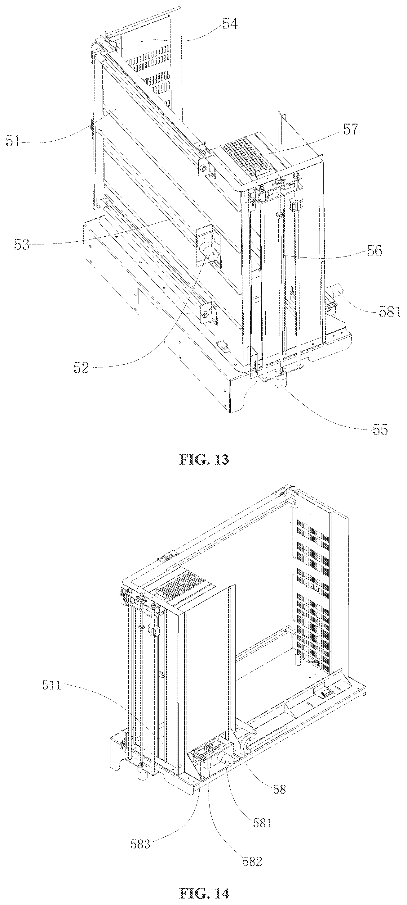 Patent US12347261 Figure 7 – Conveying device, pizza vending machine, and automatic pizza selling system