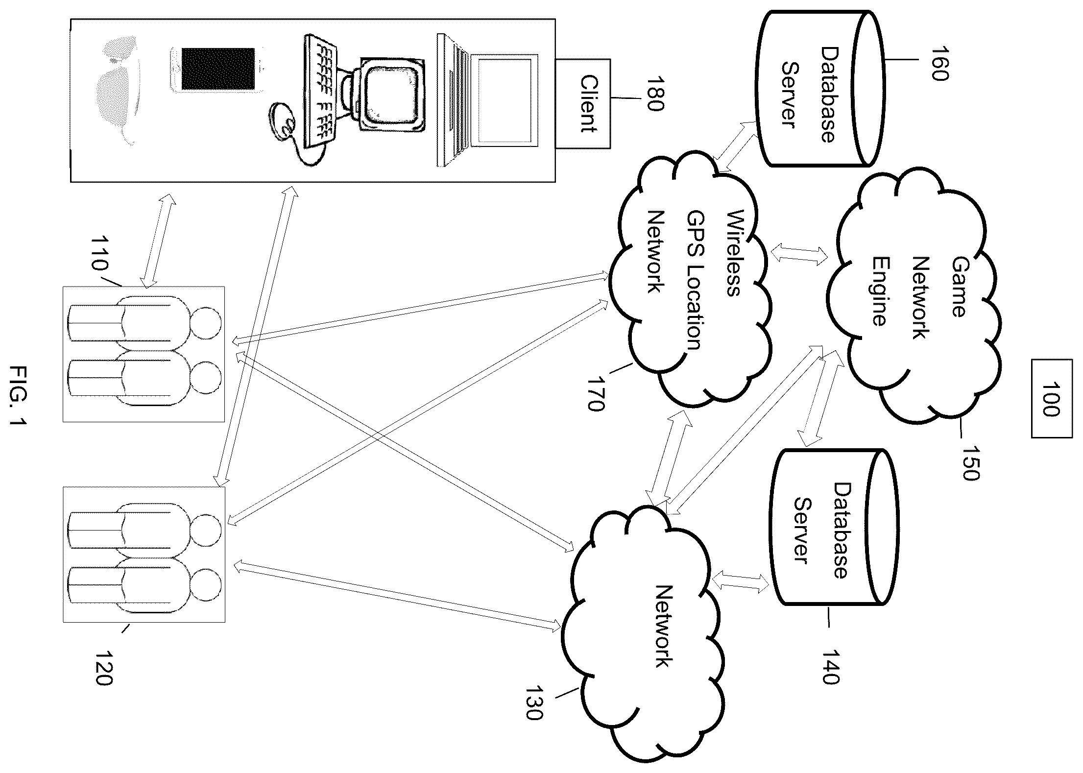 Patent US12347265 — Implementations of a computerized business transaction exchange for various users — Figure 1