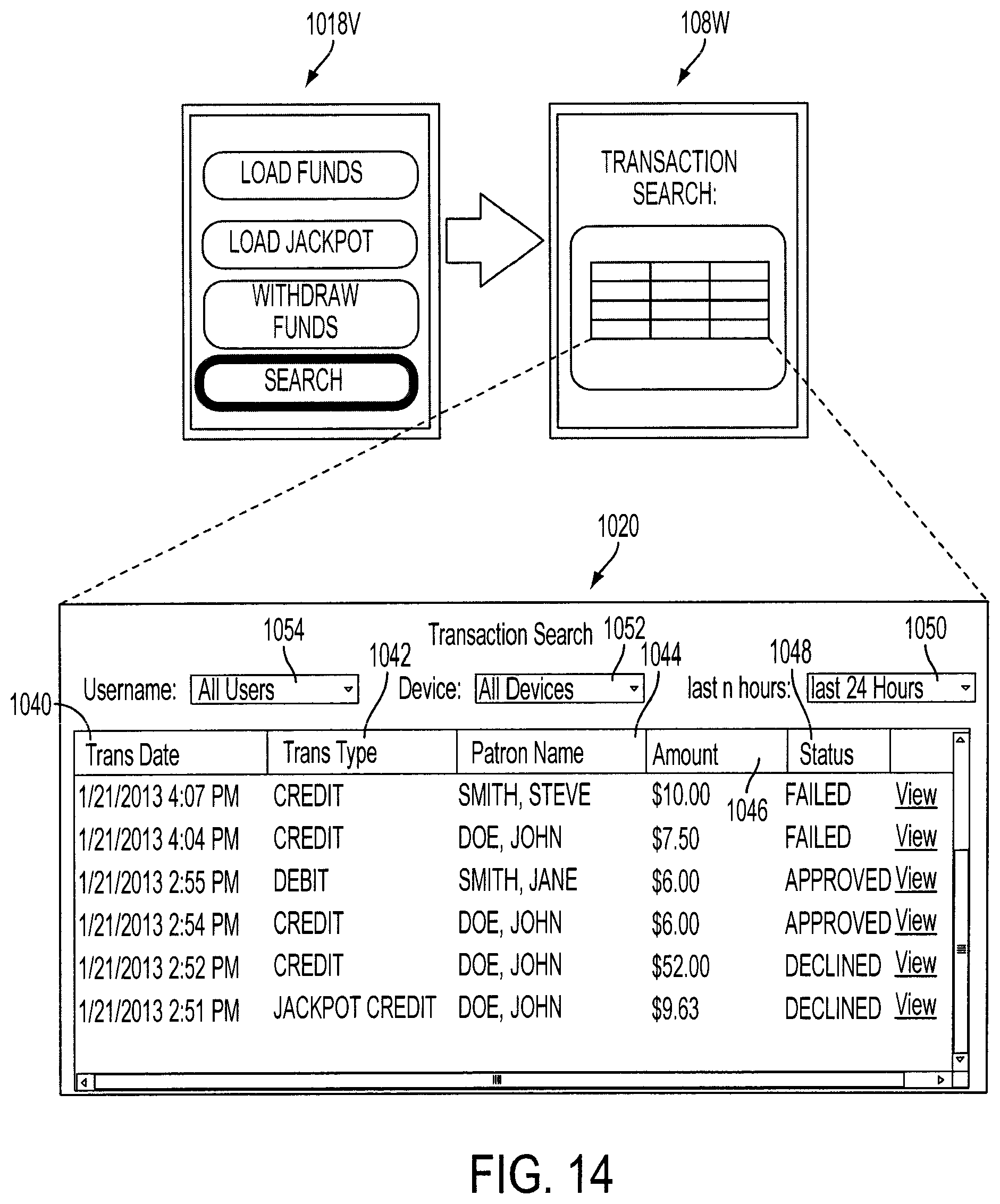 Patent US12347272 Figure 15 – Systems and methods for casino level player account management