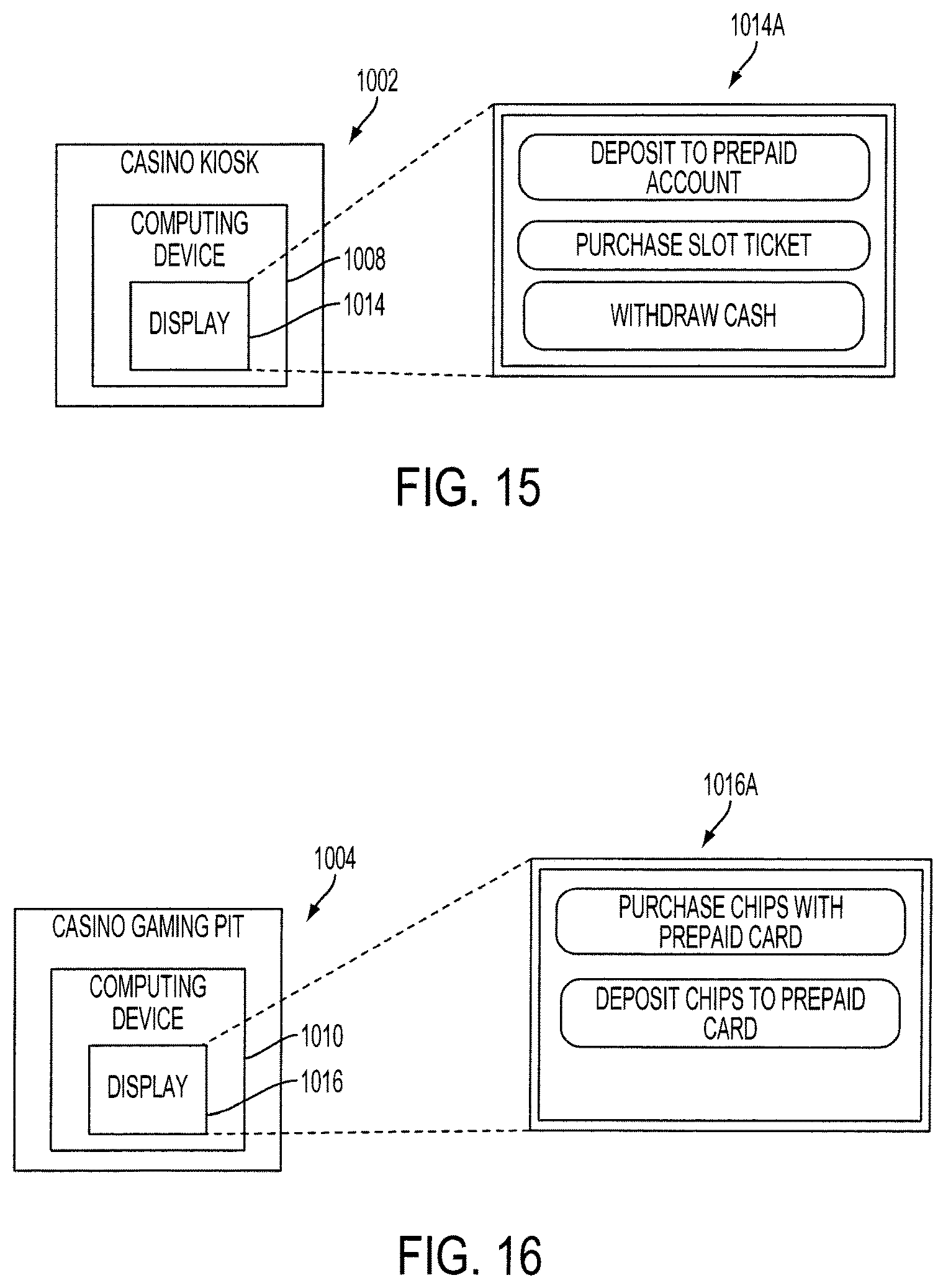Patent US12347272 Figure 16 – Systems and methods for casino level player account management