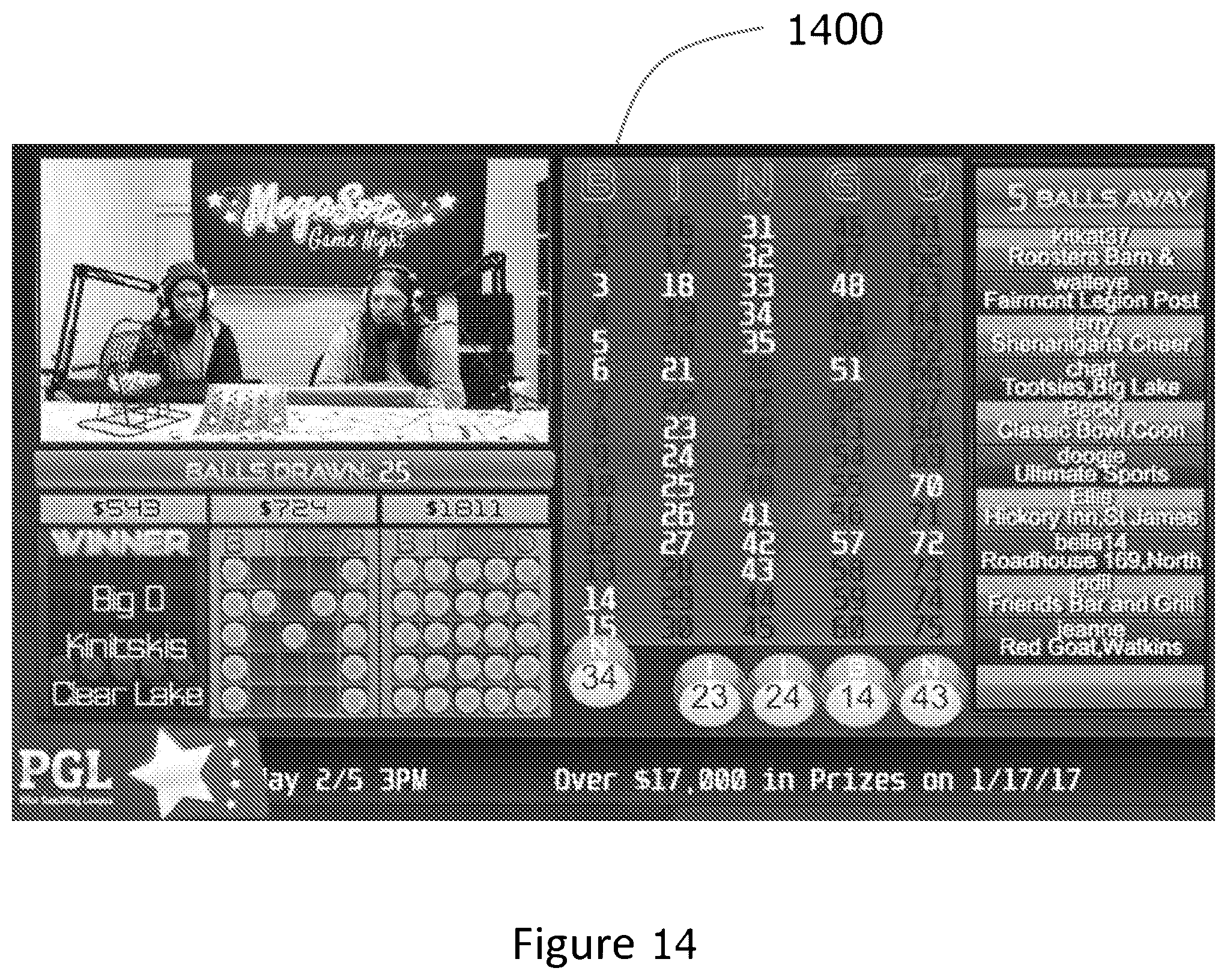 Patent US12347274 Figure 16 – Virtual world gaming tournament with skill-based bonus game