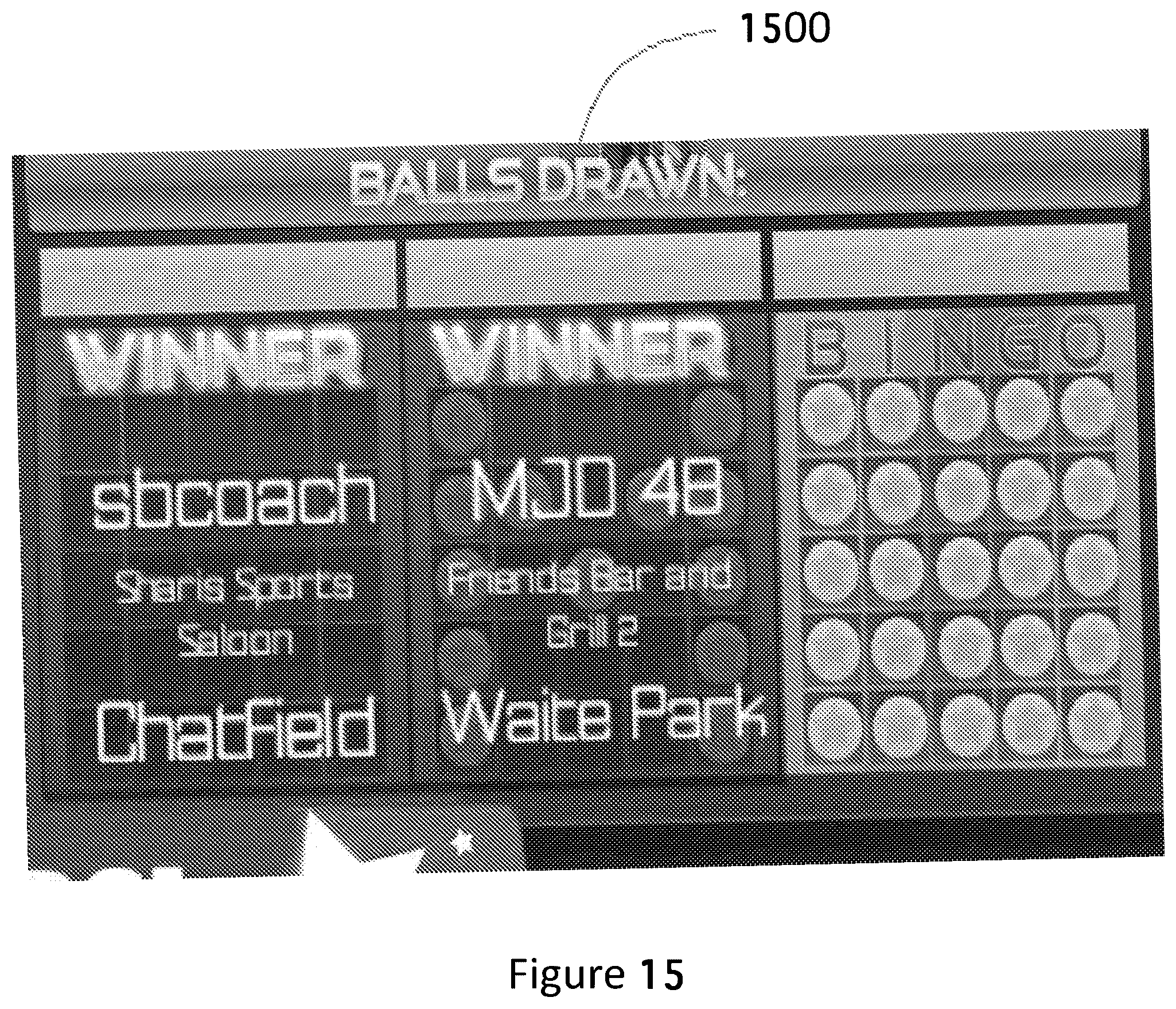 Patent US12347274 Figure 17 – Virtual world gaming tournament with skill-based bonus game