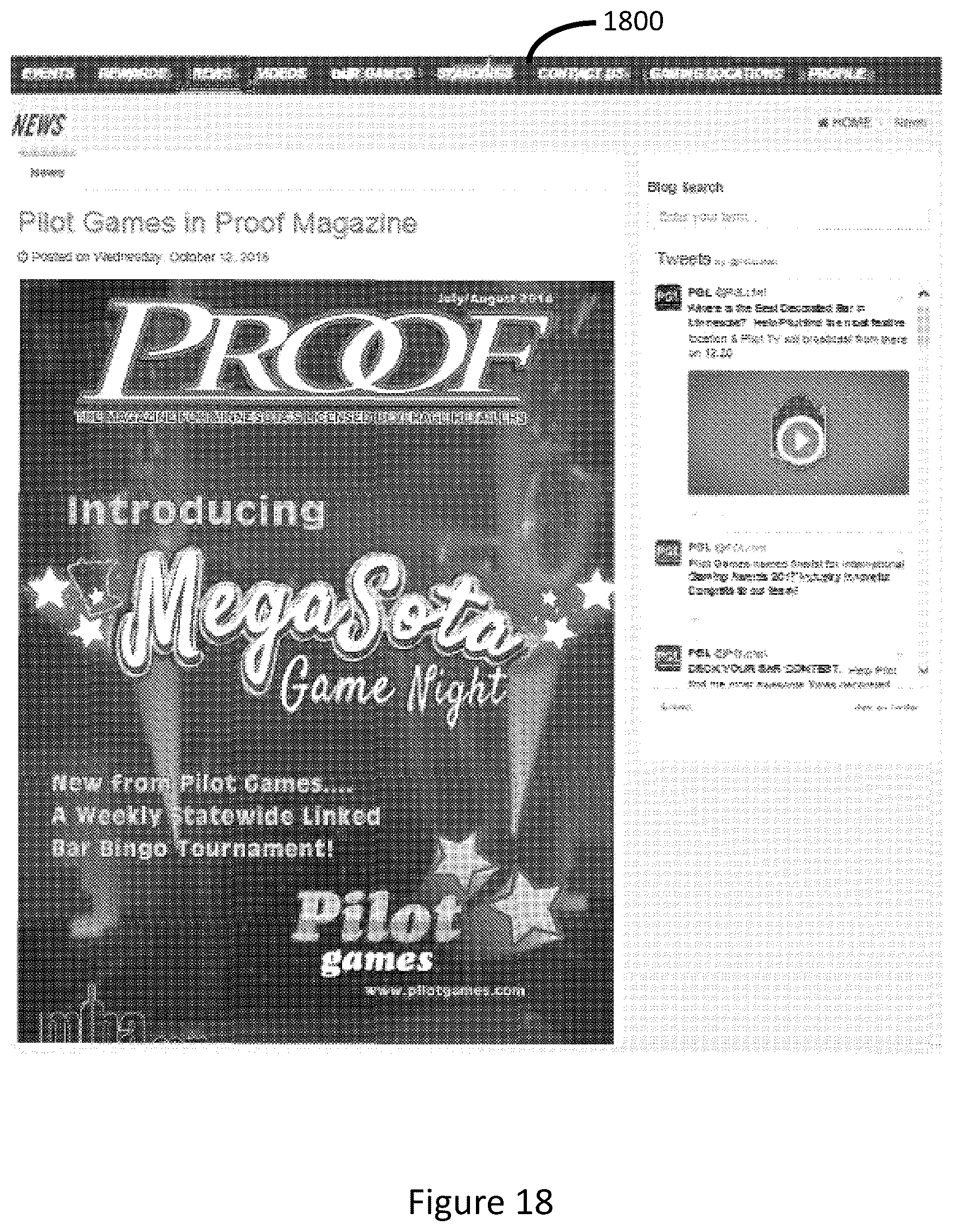Patent US12347274 Figure 20 – Virtual world gaming tournament with skill-based bonus game