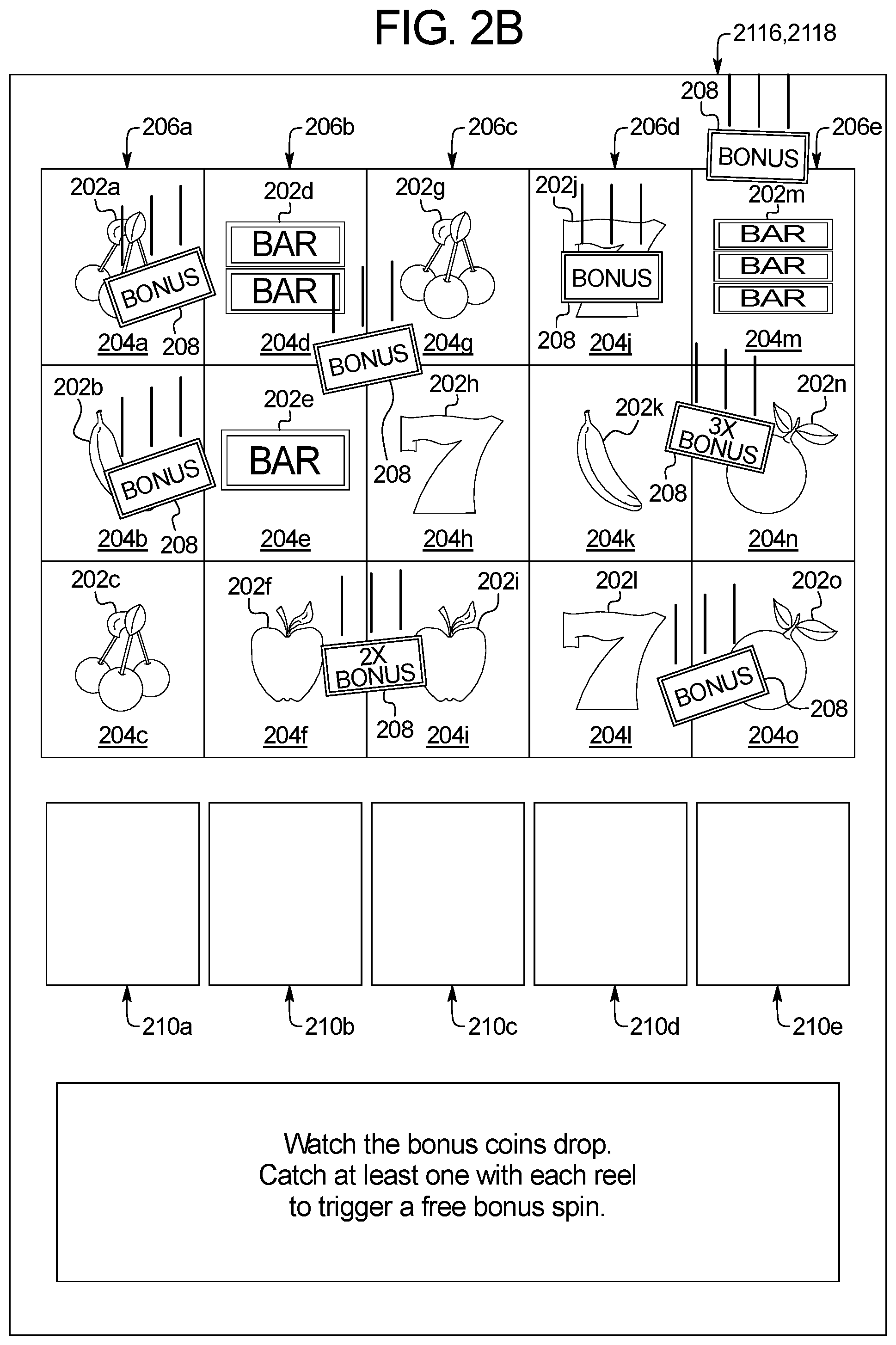Patent US12347276 Figure 3 – System and method for providing awards based on accumulating triggering elements independent of reel symbols