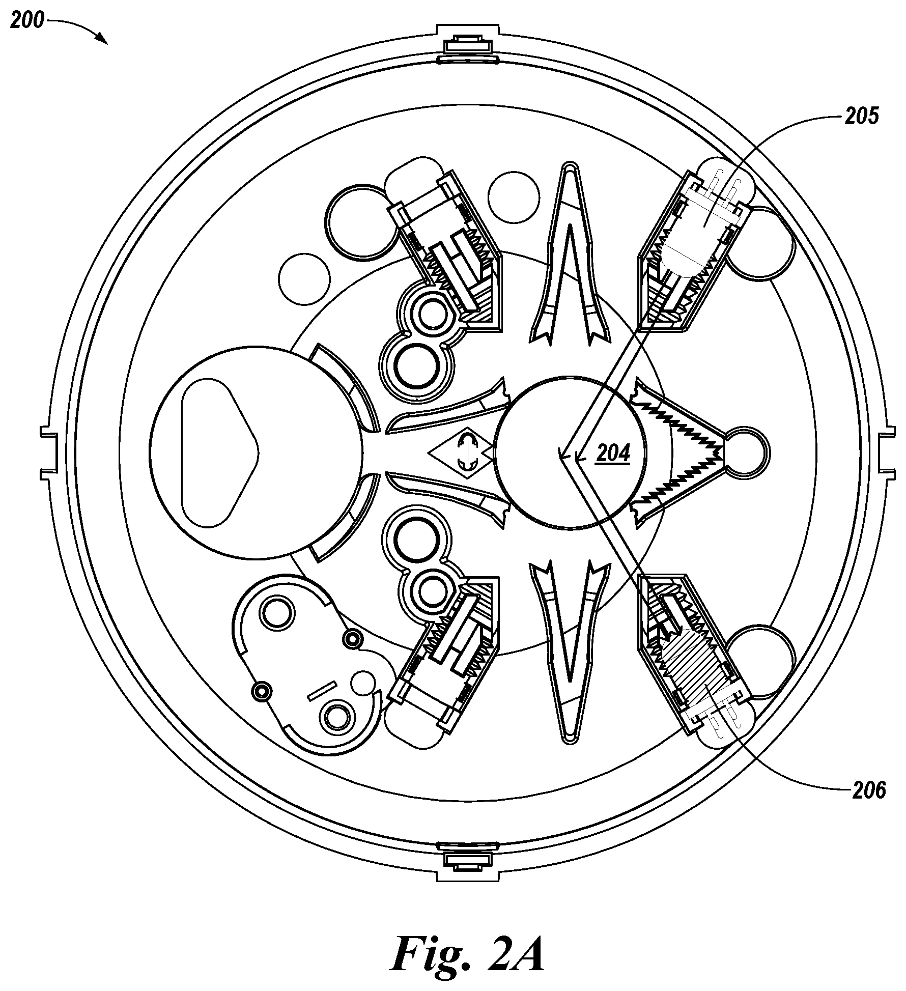 Patent US12347294 Figure 2 – Self-calibrating fire sensing device
