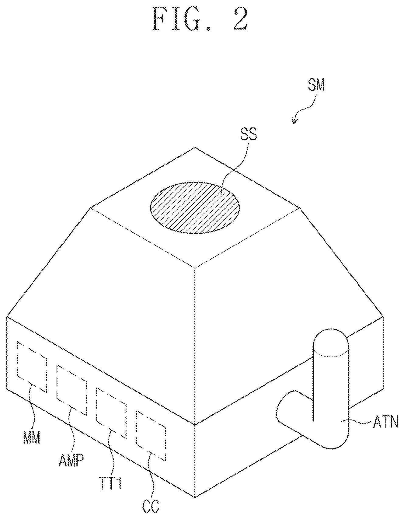 Patent US12347299 Figure 2 – Fire alarm device having traffic control function