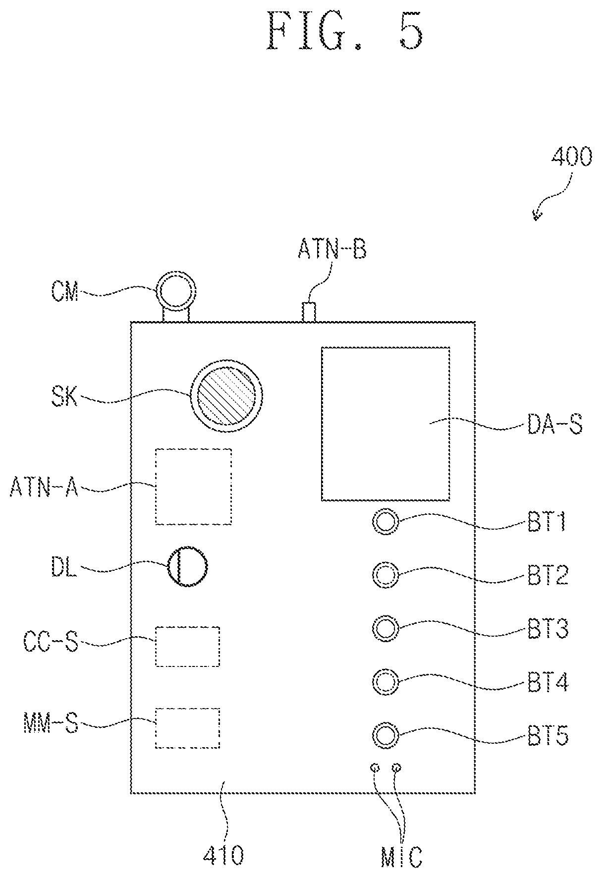Patent US12347299 Figure 5 – Fire alarm device having traffic control function
