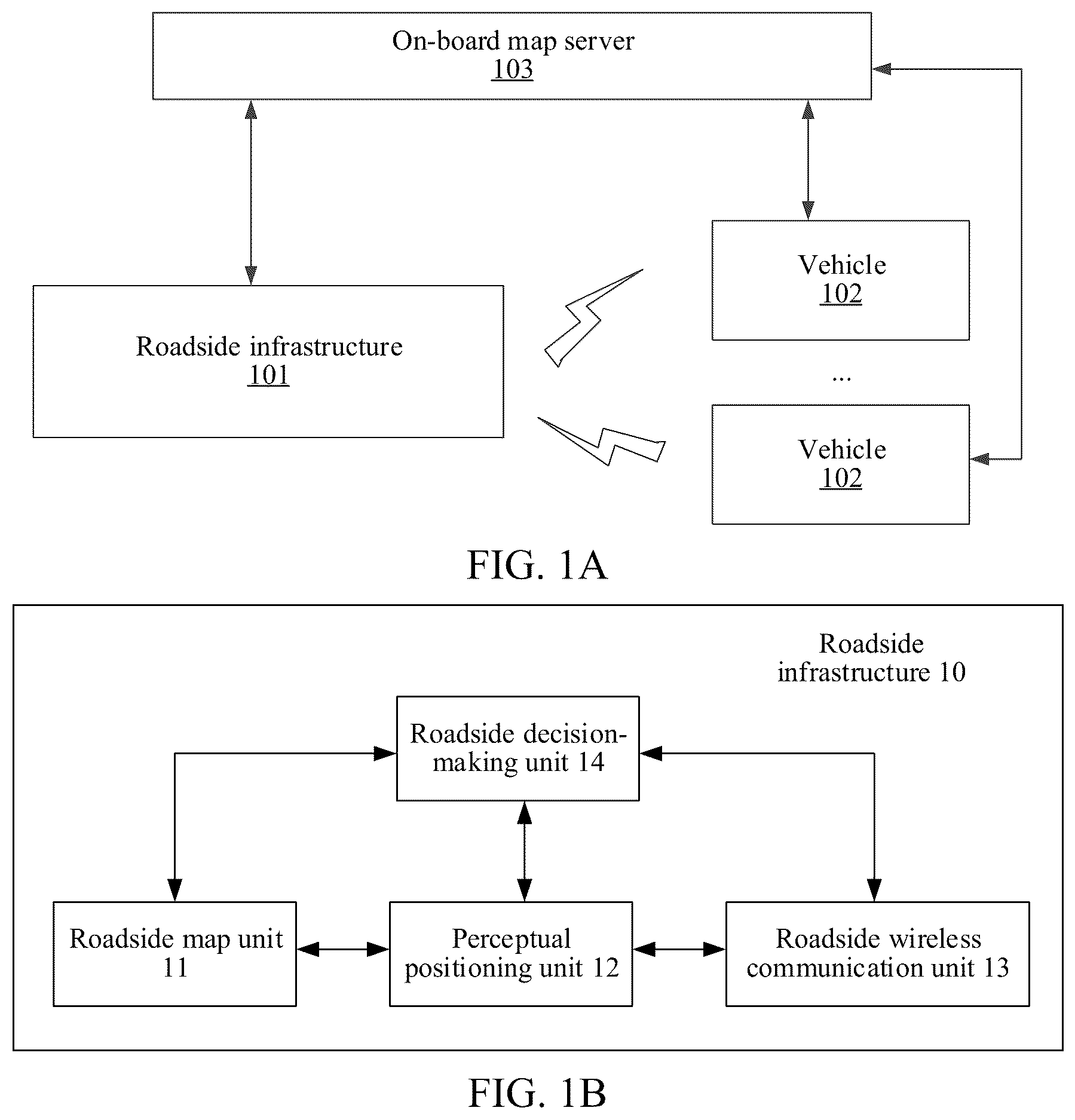 Patent US12347312 — Cooperative vehicle-infrastructure processing method and apparatus, electronic device, and storage medium — Figure 1