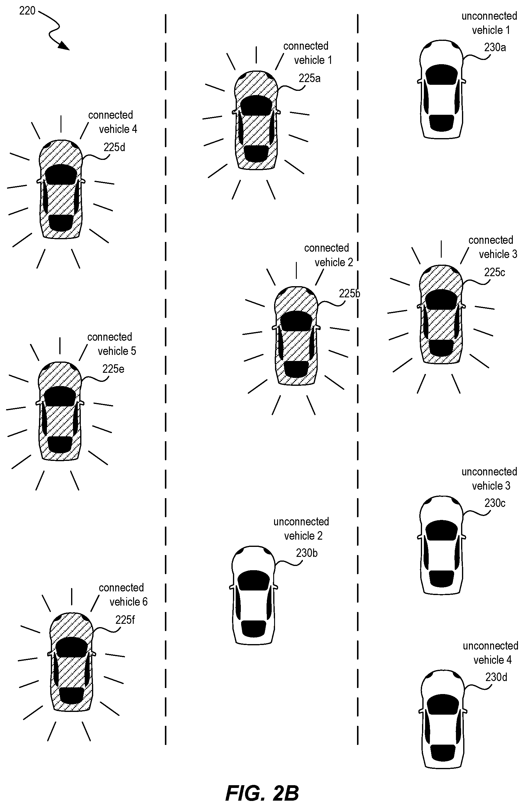 Patent US12347313 Figure 3 – Vehicle to vehicle event notification system and method