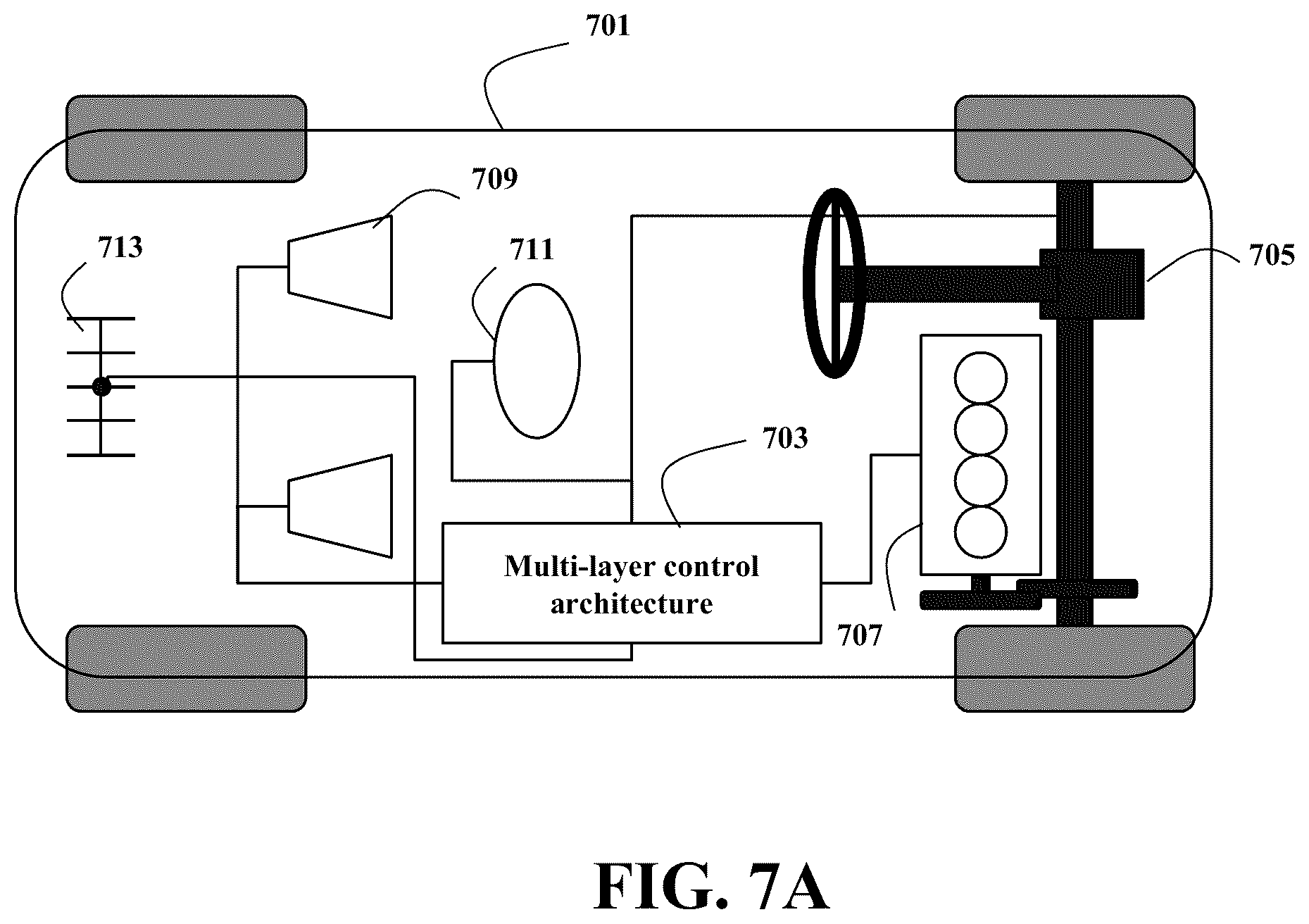 Patent US12347317 Figure 8 – System and method for jointly controlling connected autonomous vehicles (CAVs) and manual connected vehicles (MCVs)