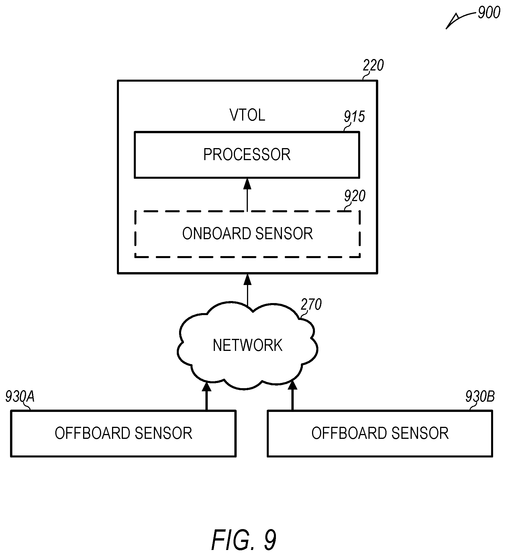 Patent US12347325 Figure 8 – Dynamic aircraft routing