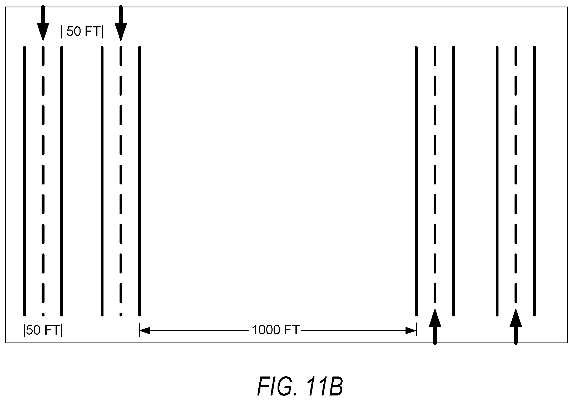Patent US12347325 Figure 11 – Dynamic aircraft routing
