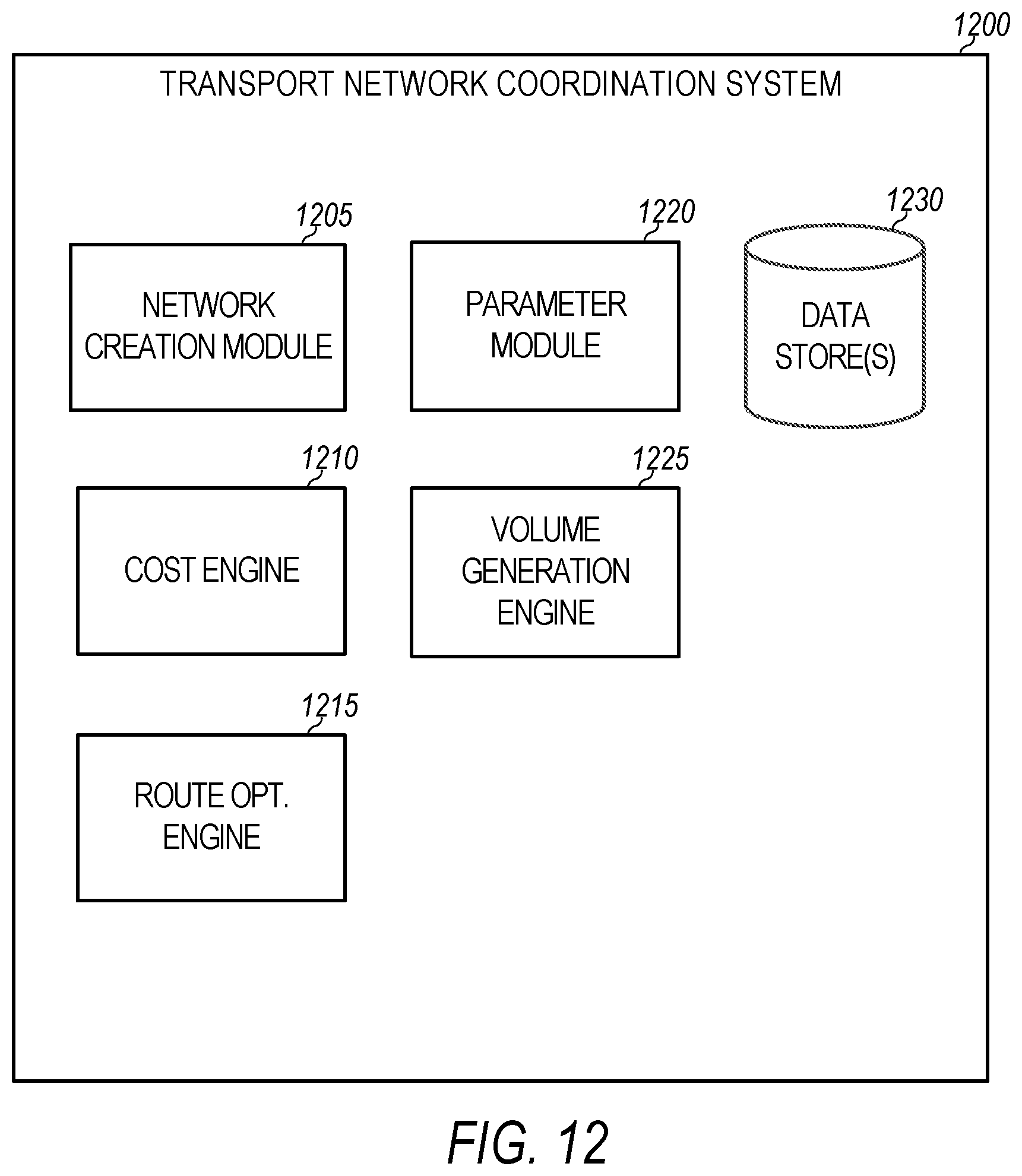 Patent US12347325 Figure 12 – Dynamic aircraft routing