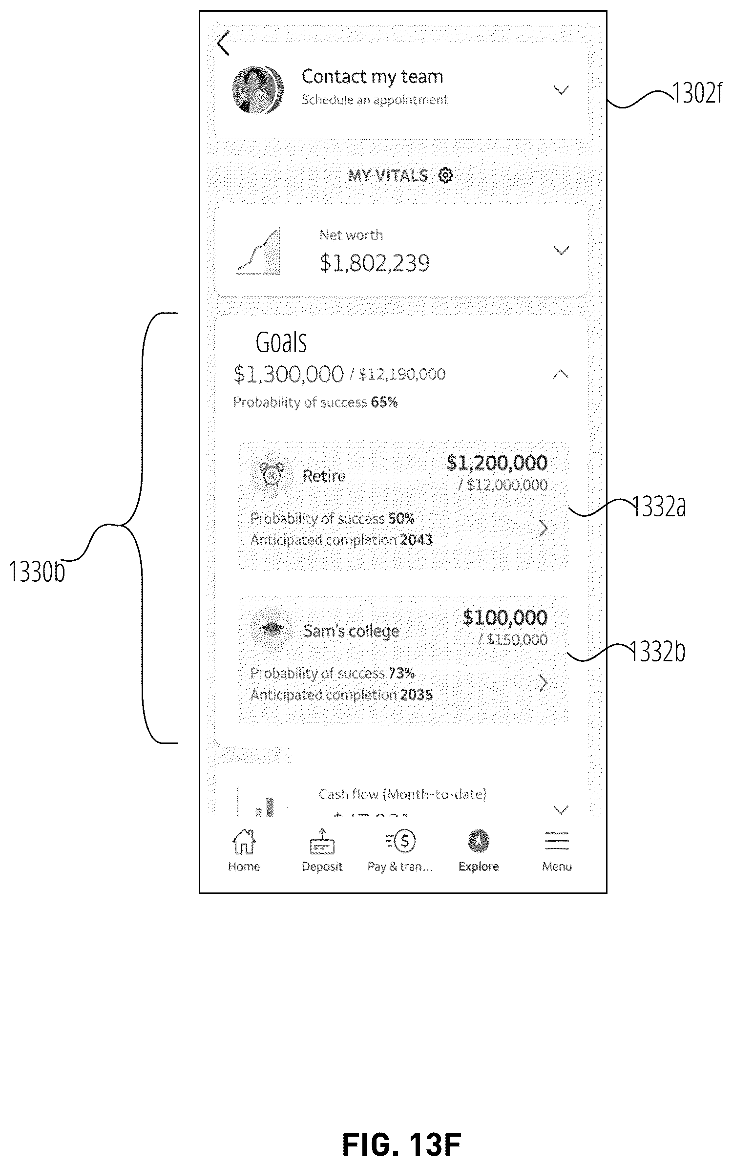 Patent US12347331 Figure 18 – Planning, advice, and execution platform including techniques for improving advice through user interactions