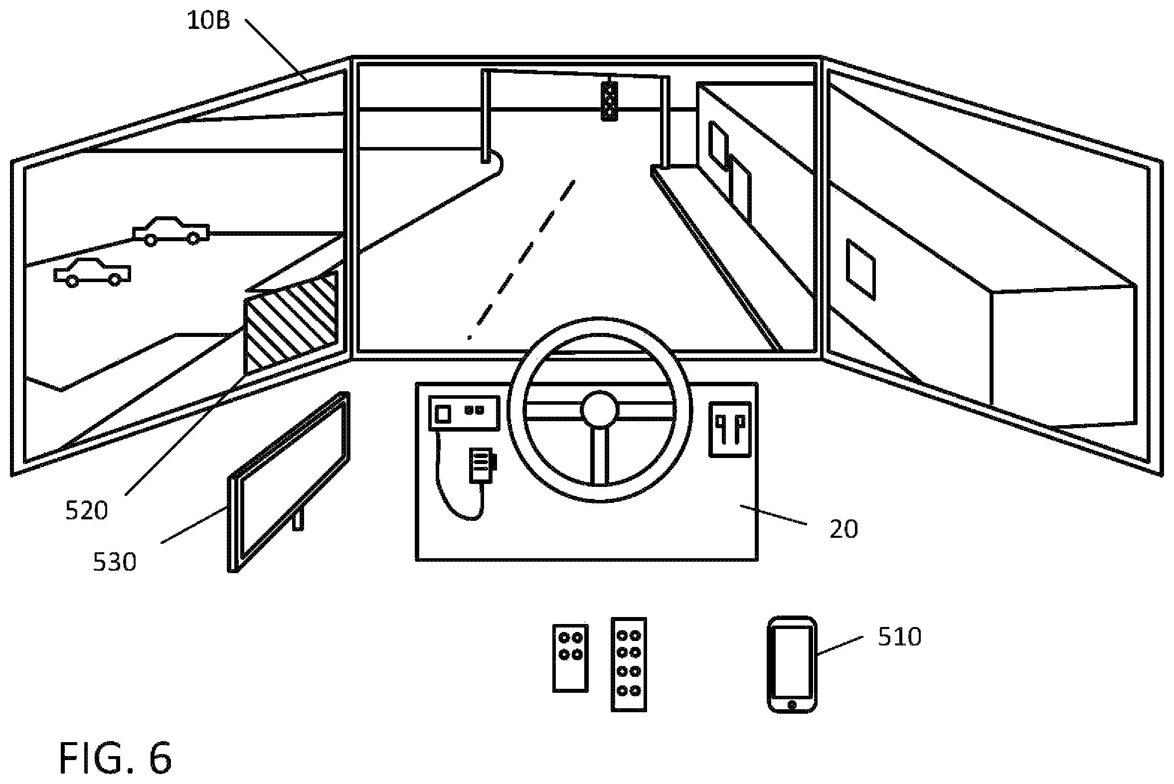 Patent US12347342 Figure 6 – Driving simulation scoring system