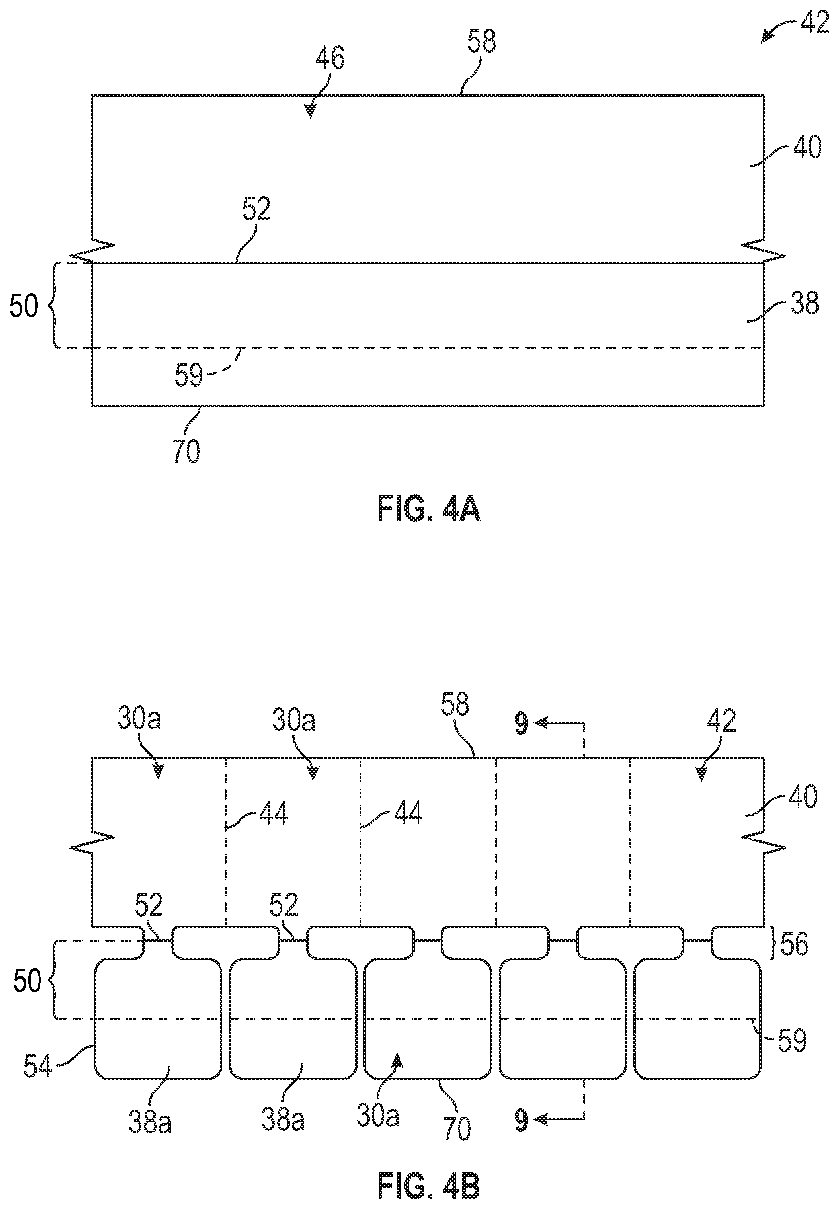 Patent US12347343 Figure 2 – Tag attachment by shrink film