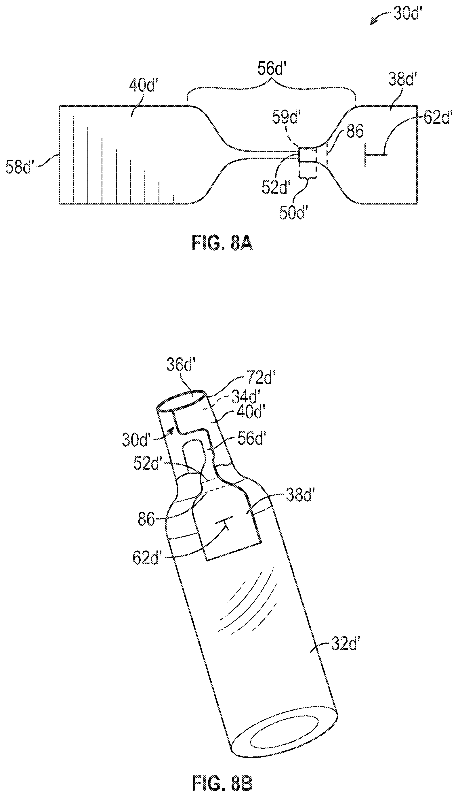 Patent US12347343 Figure 5 – Tag attachment by shrink film
