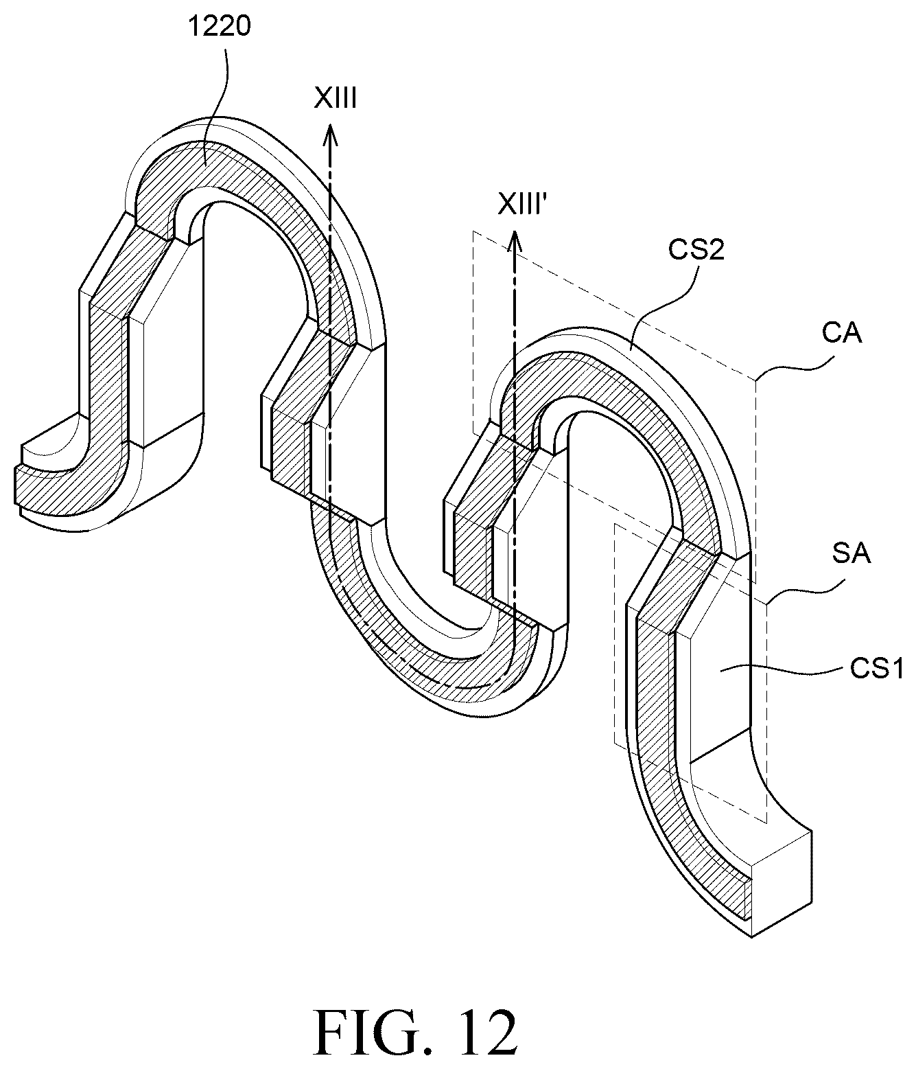 Patent US12347346 Figure 12 – Stretchable display device