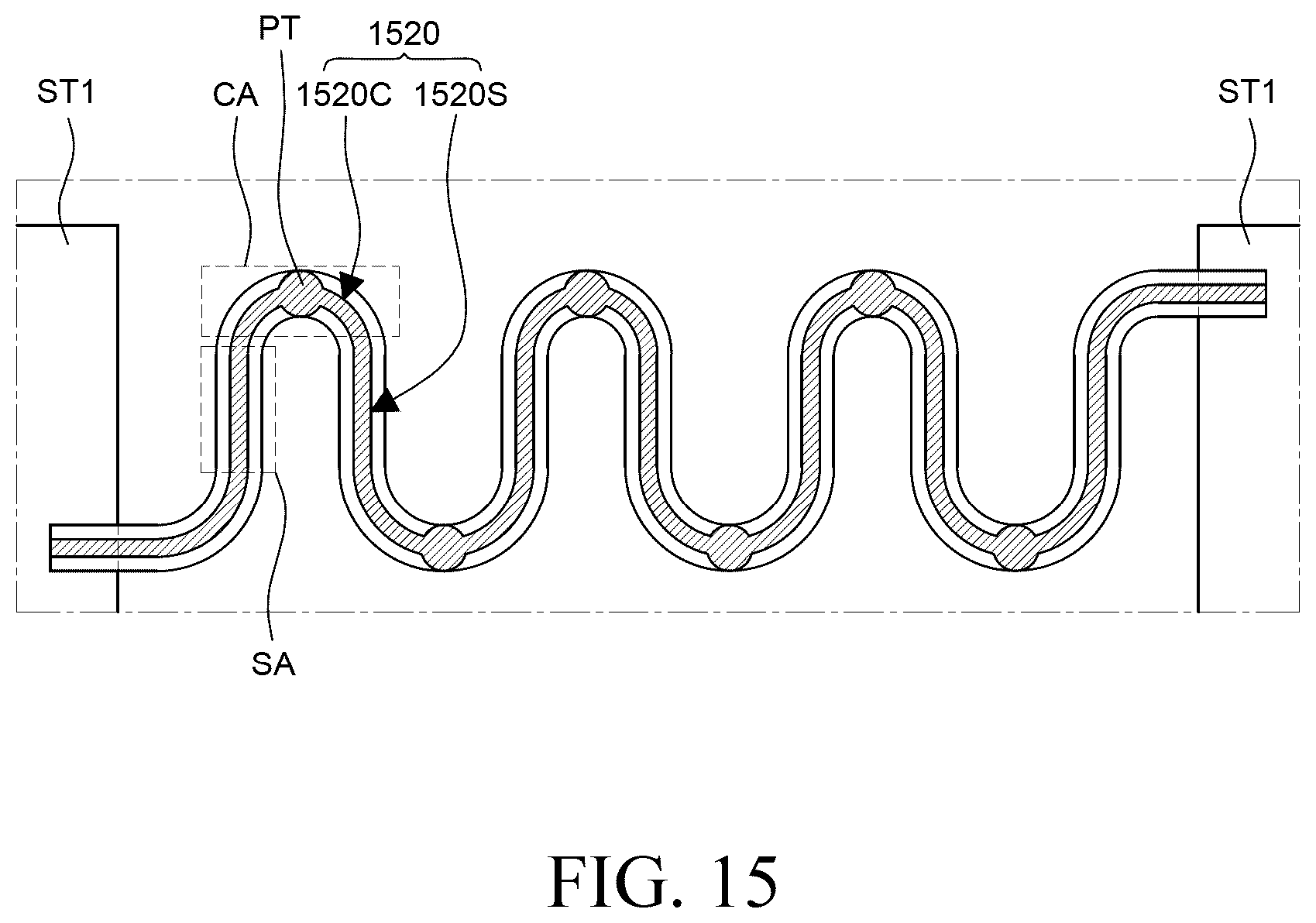 Patent US12347346 Figure 16 – Stretchable display device