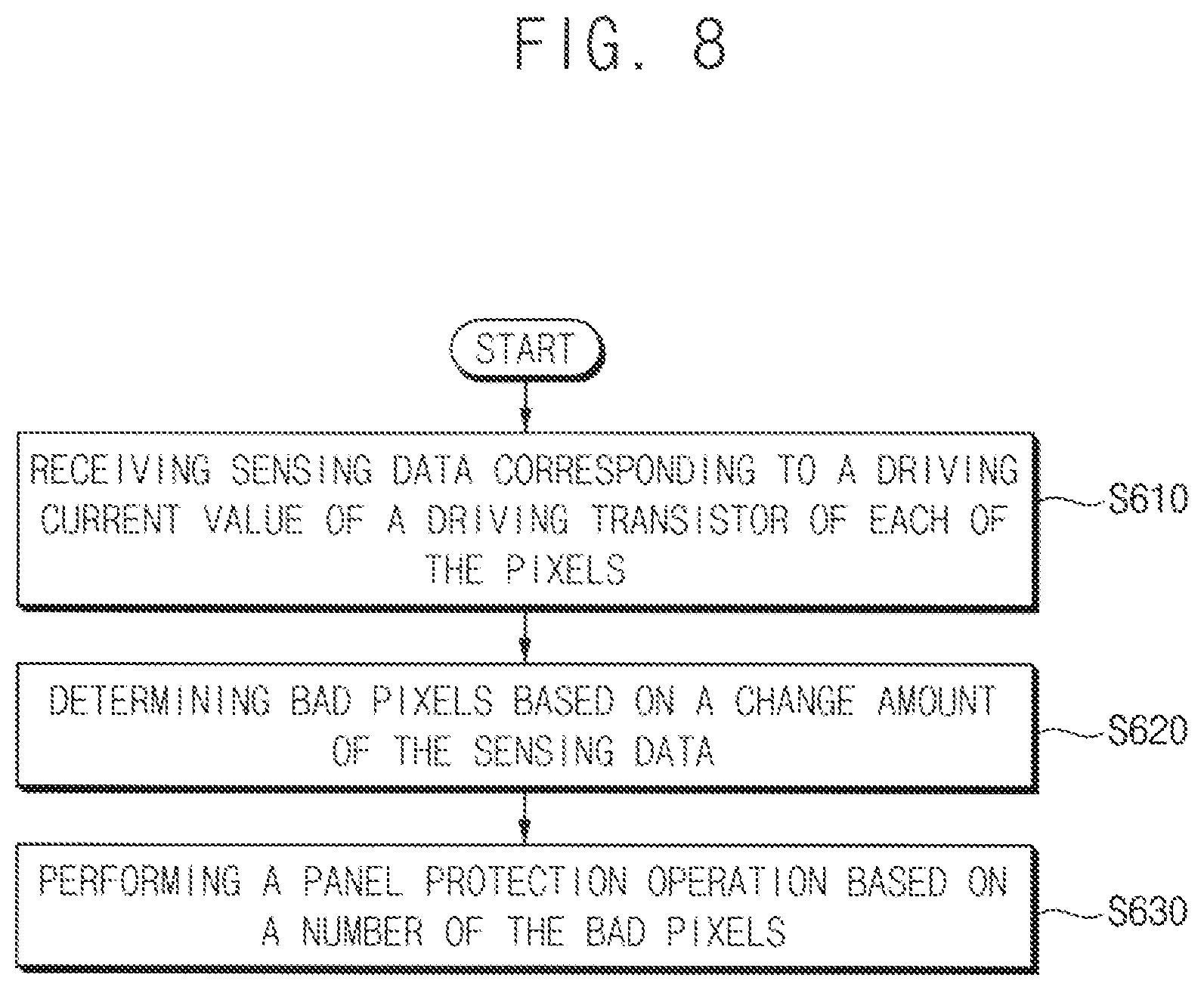Patent US12347351 Figure 8 – Display device and method of driving the same