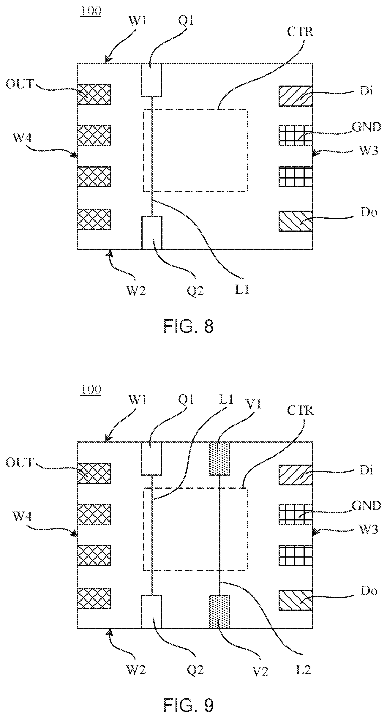 Patent US12347352 Figure 5 – Driver chip, light-emitting substrate and testing method thereof, and display apparatus