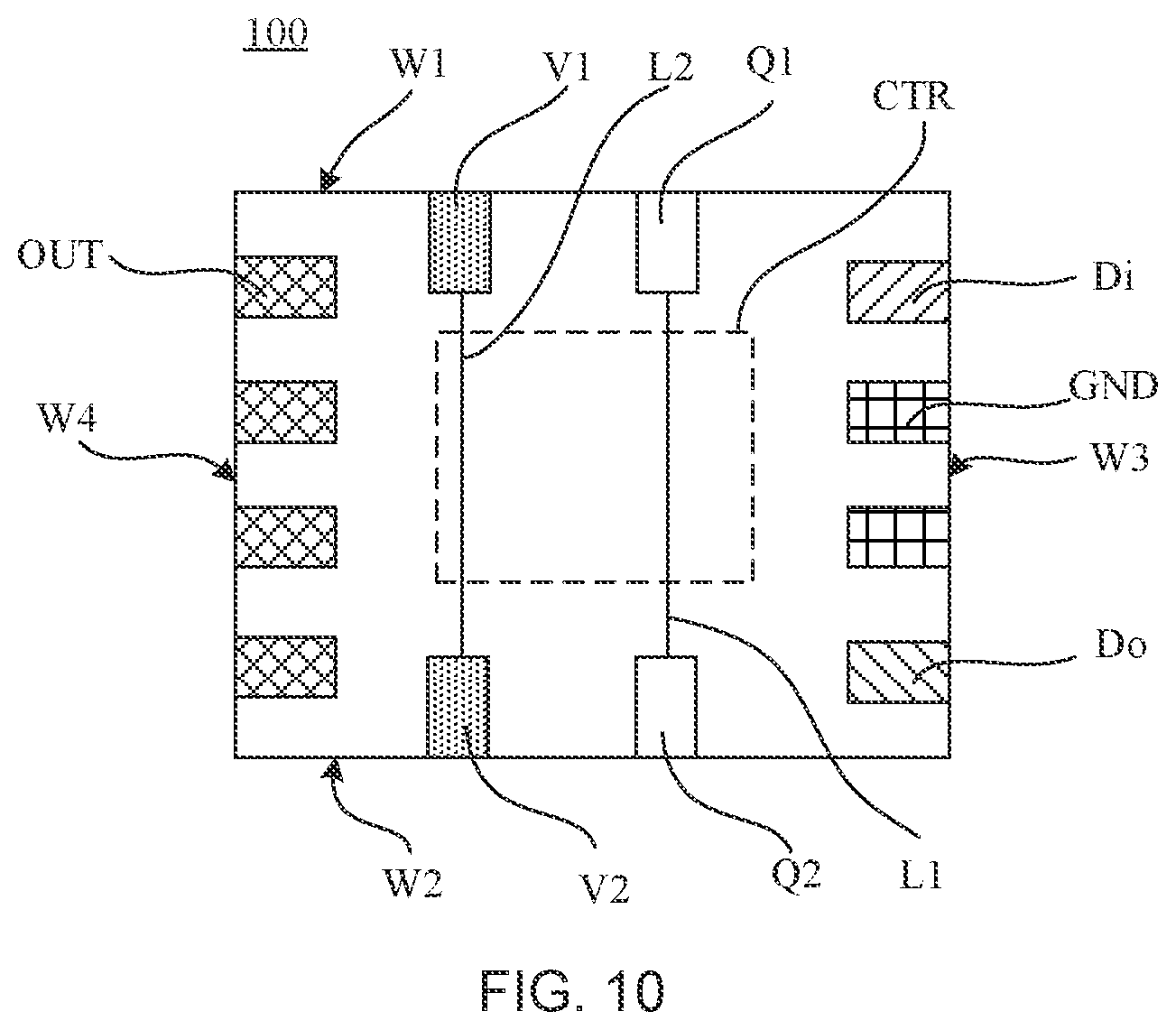 Patent US12347352 Figure 6 – Driver chip, light-emitting substrate and testing method thereof, and display apparatus