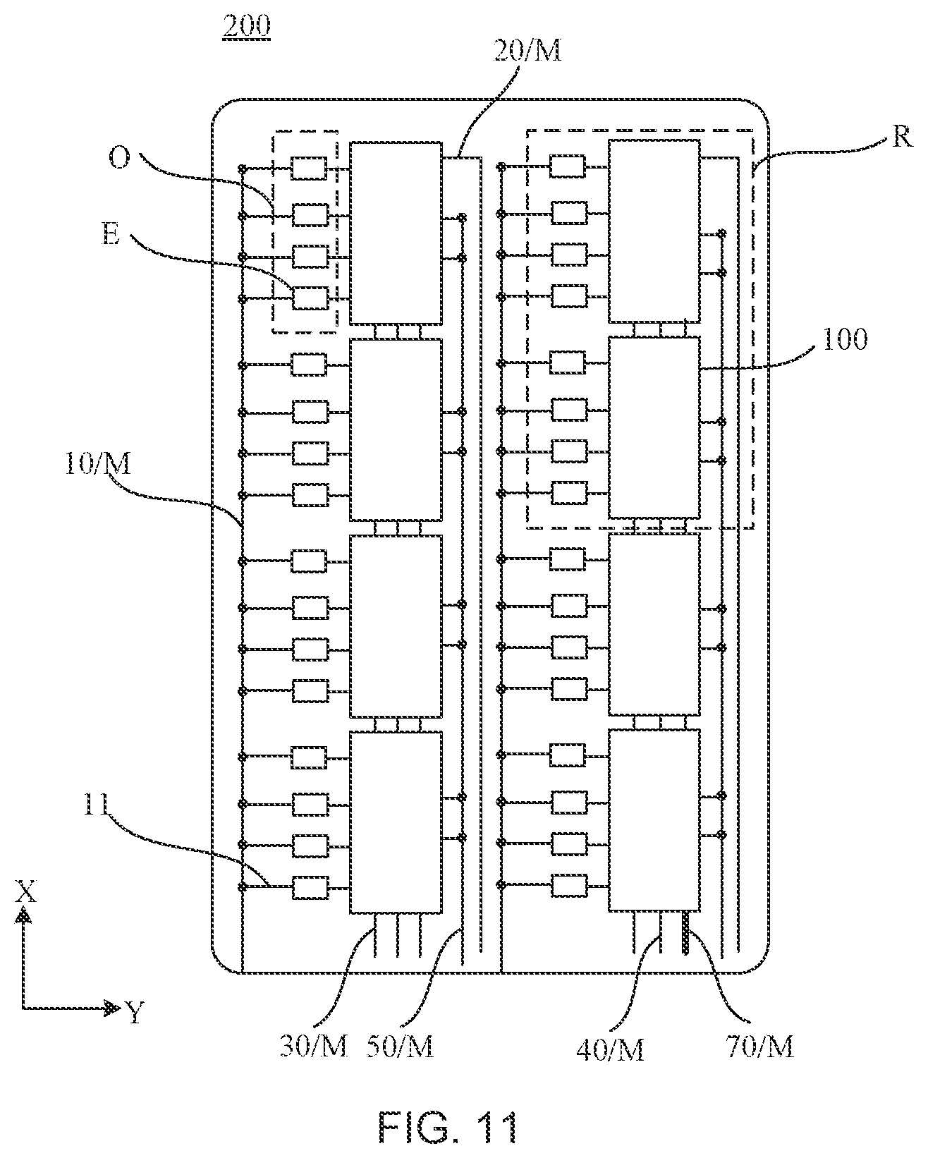 Patent US12347352 Figure 7 – Driver chip, light-emitting substrate and testing method thereof, and display apparatus