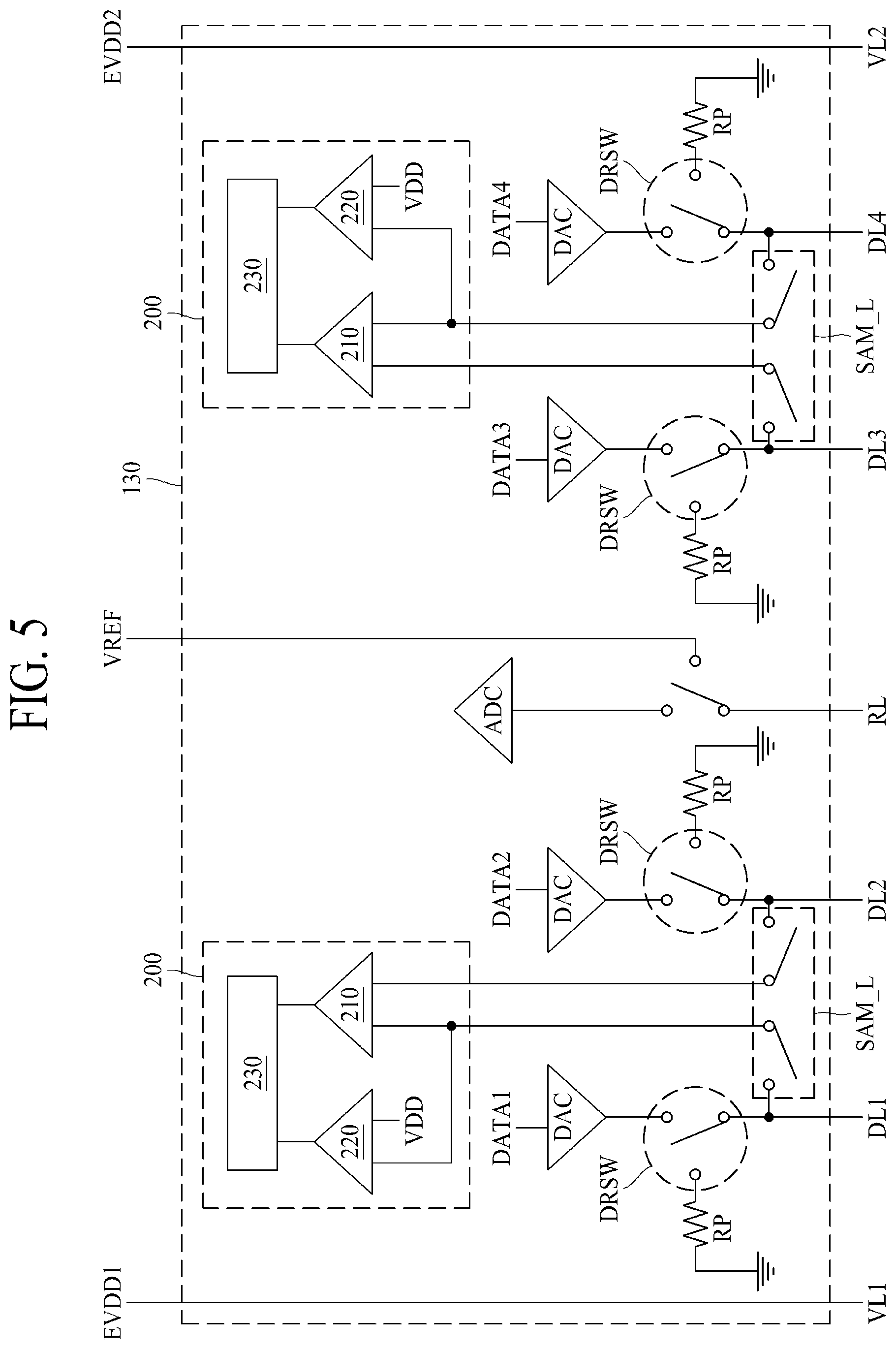 Patent US12347353 Figure 4 – Data driving circuit and display apparatus comprising the same