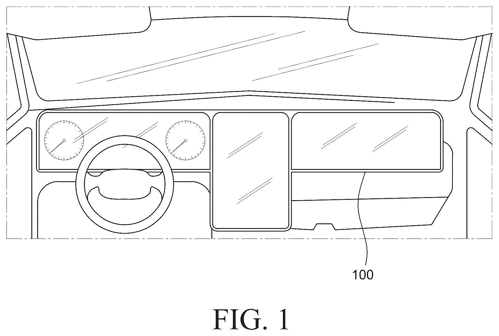 Patent US12347366 — Display device — Figure 1