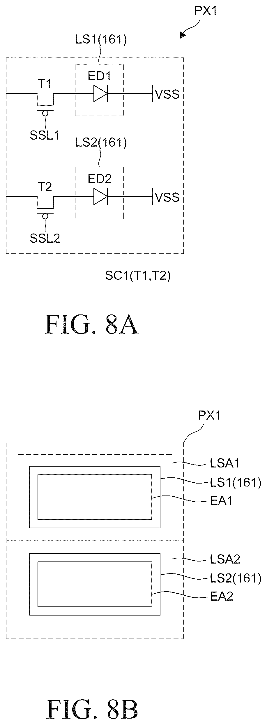 Patent US12347366 Figure 7 – Display device