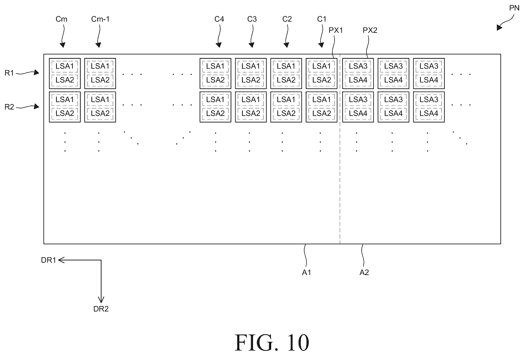 Patent US12347366 Figure 9 – Display device