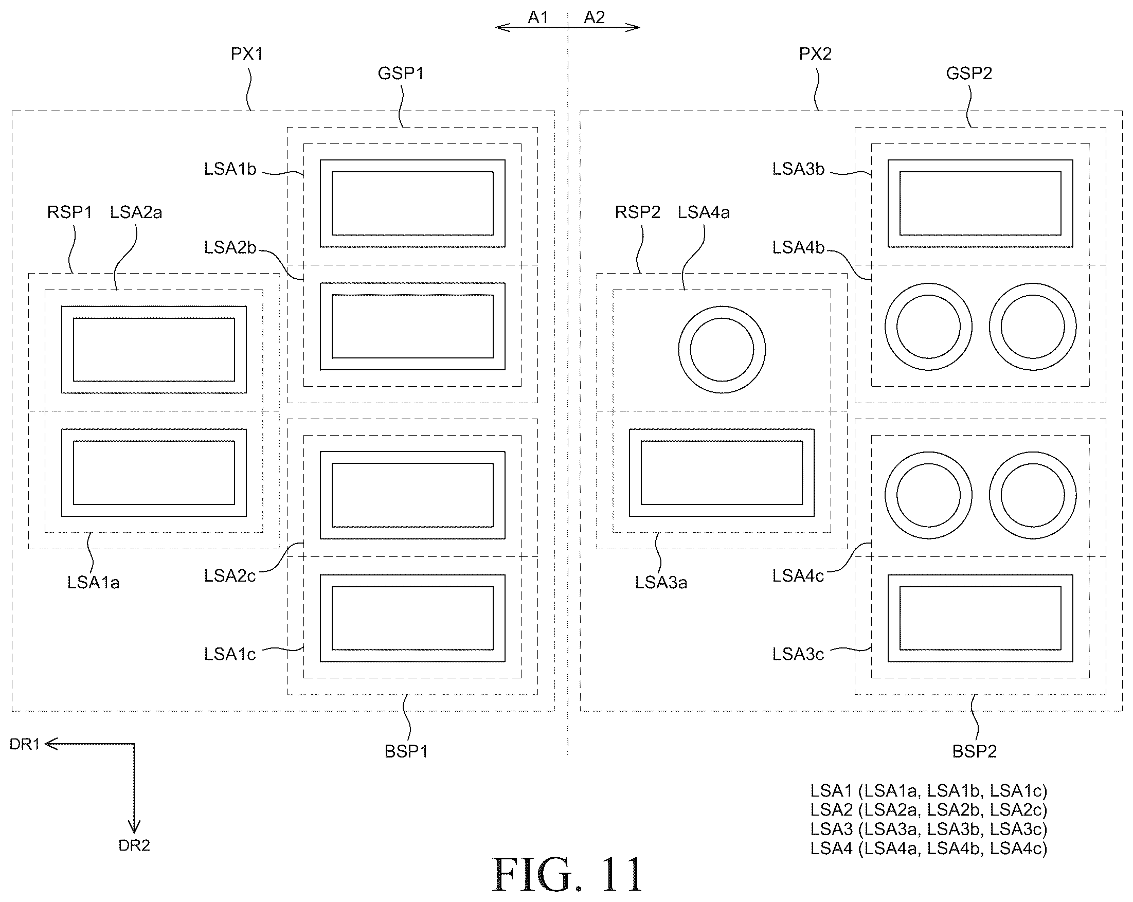 Patent US12347366 Figure 10 – Display device