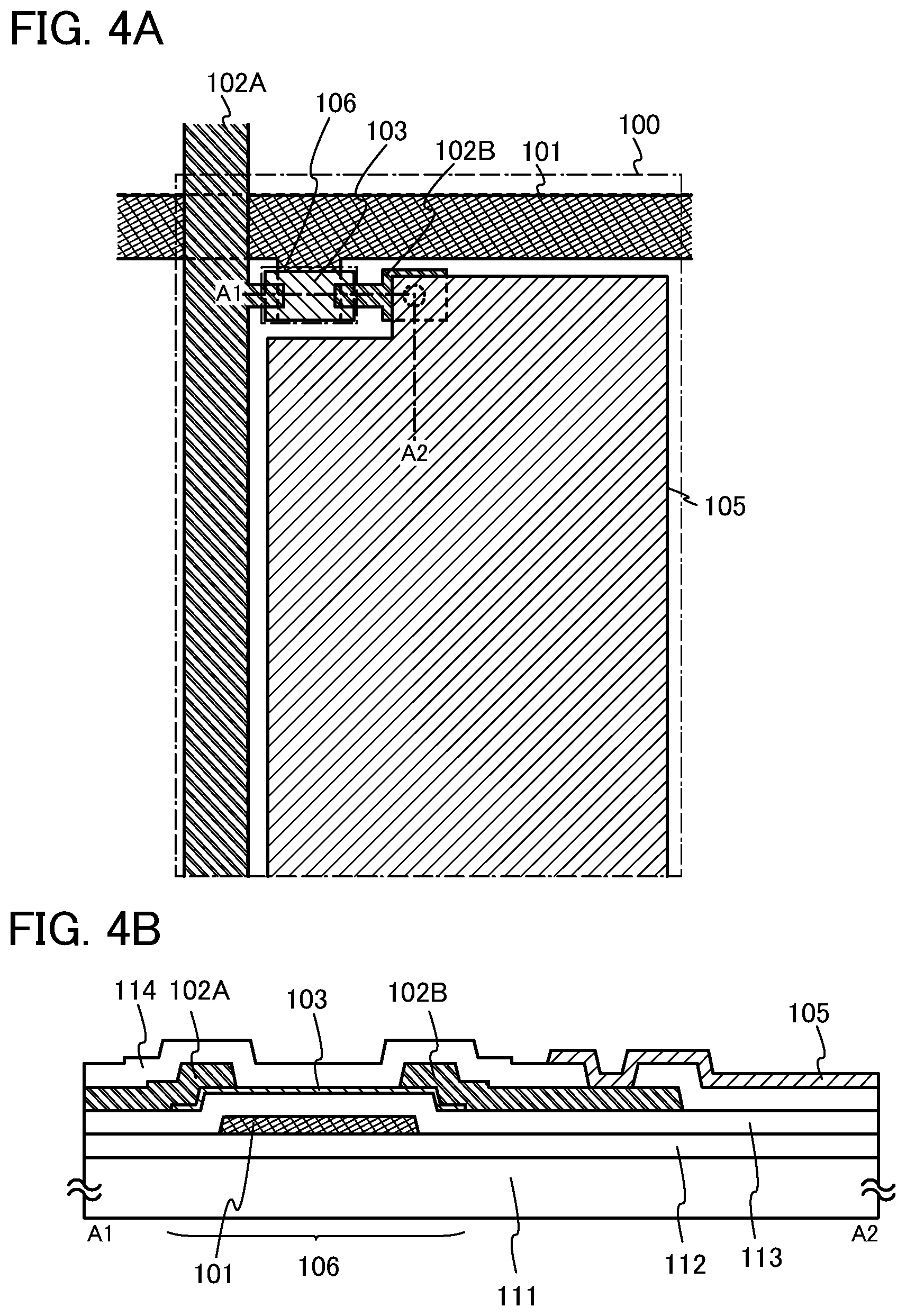 Patent US12347368 Figure 4 – Semiconductor device and electronic device including semiconductor device