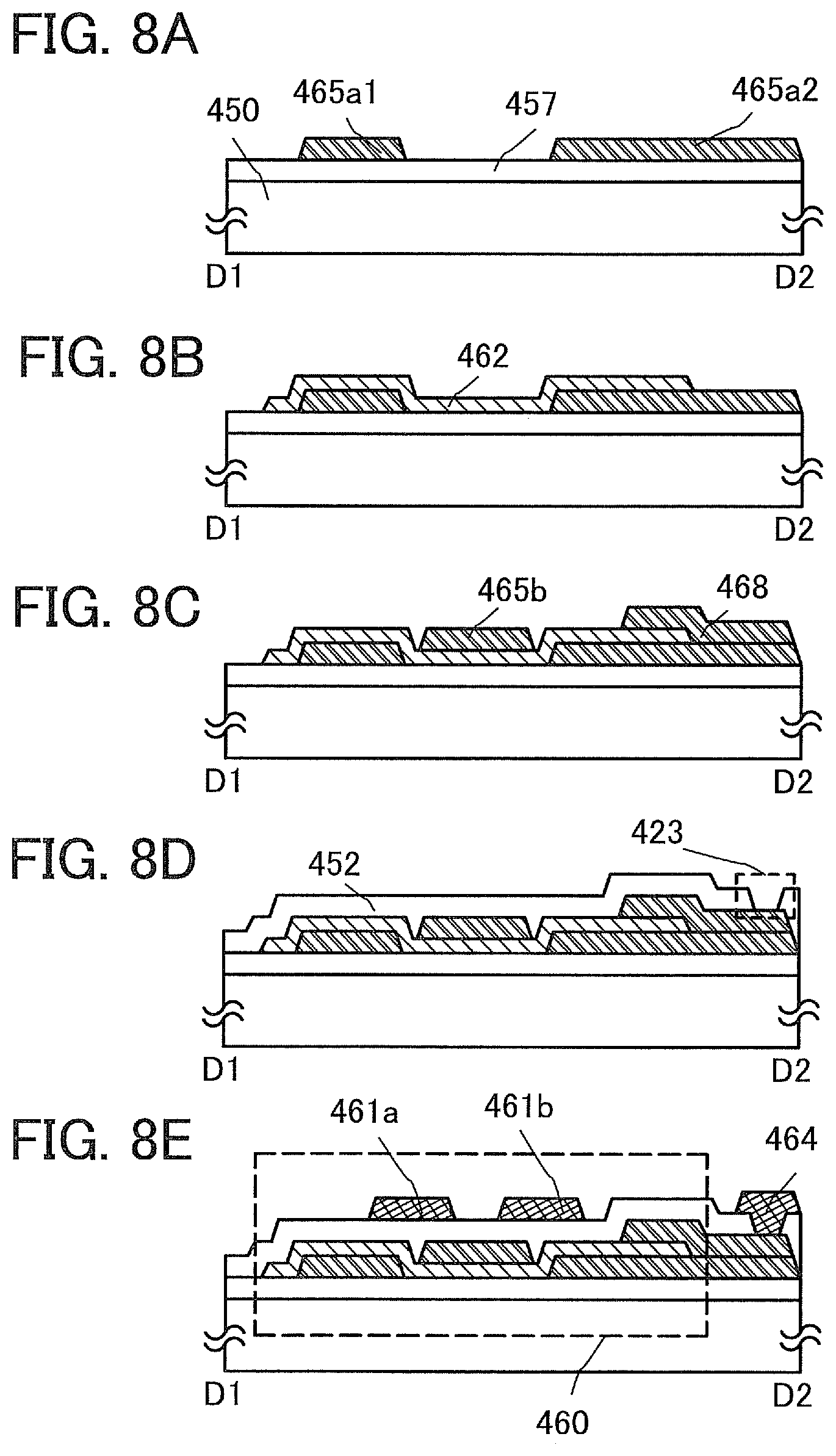 Patent US12347368 Figure 8 – Semiconductor device and electronic device including semiconductor device