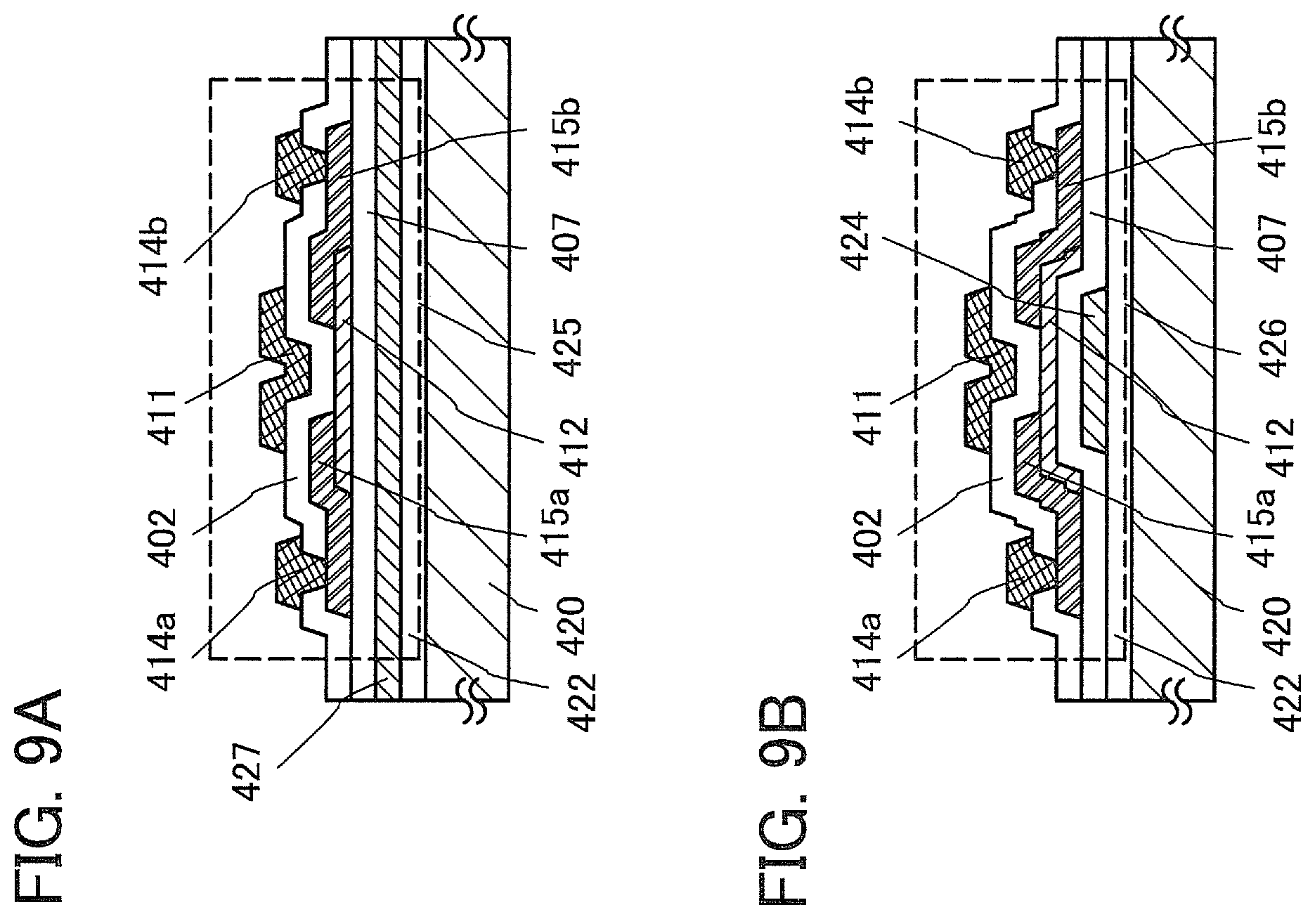 Patent US12347368 Figure 9 – Semiconductor device and electronic device including semiconductor device