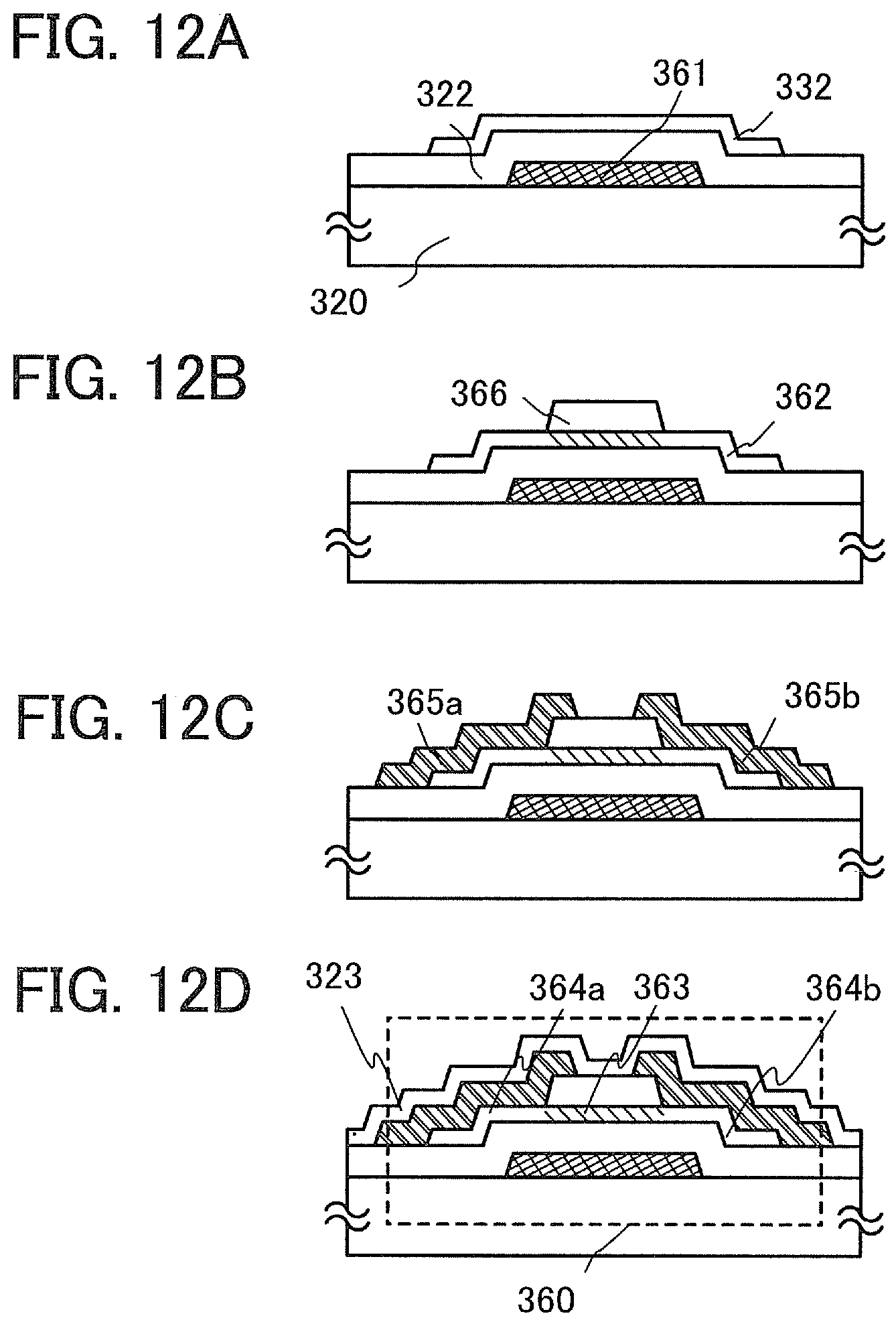 Patent US12347368 Figure 12 – Semiconductor device and electronic device including semiconductor device